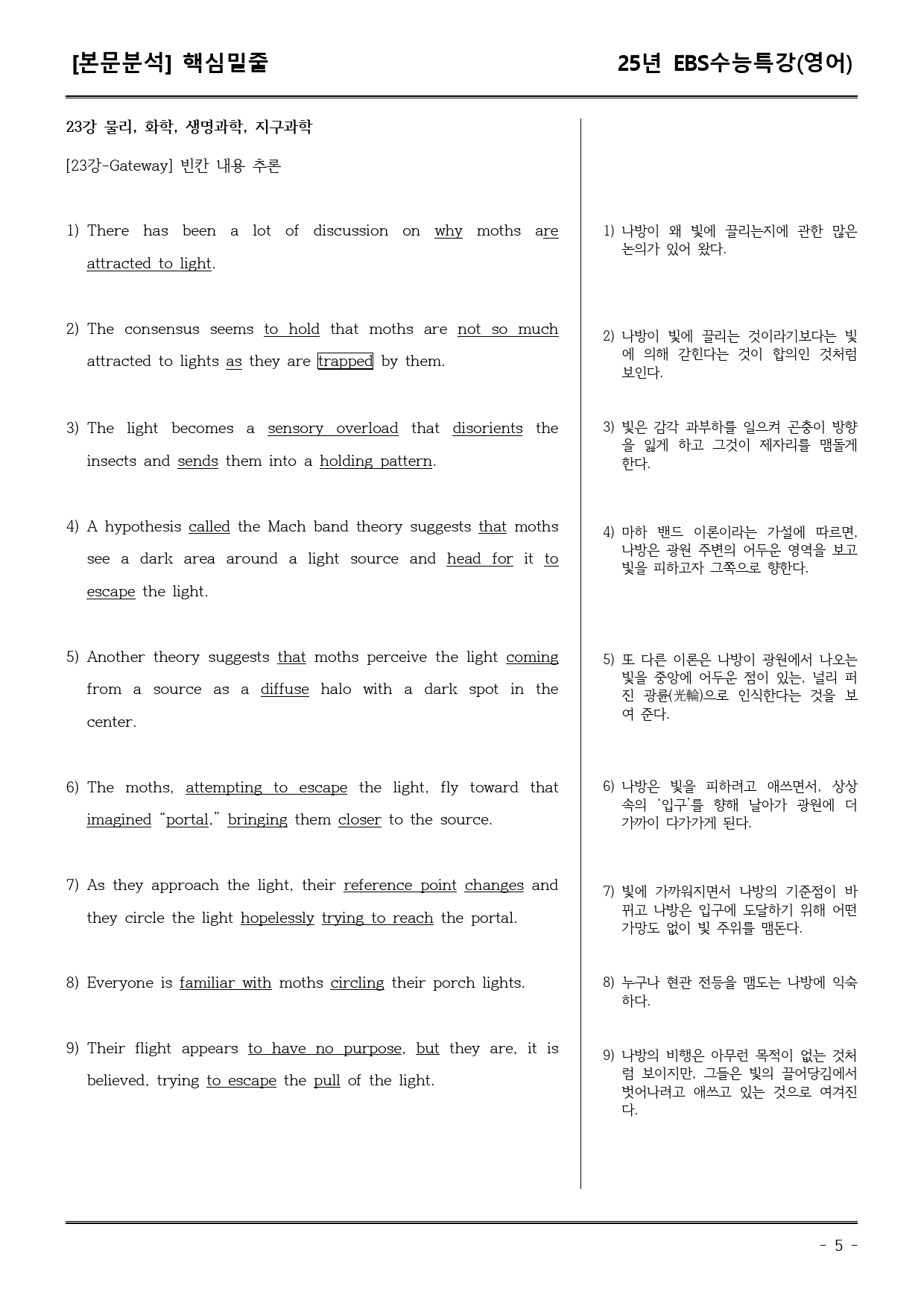 EBS수능특강(영어) 23강 어휘+워크북+기본변형+파이널_preview_5