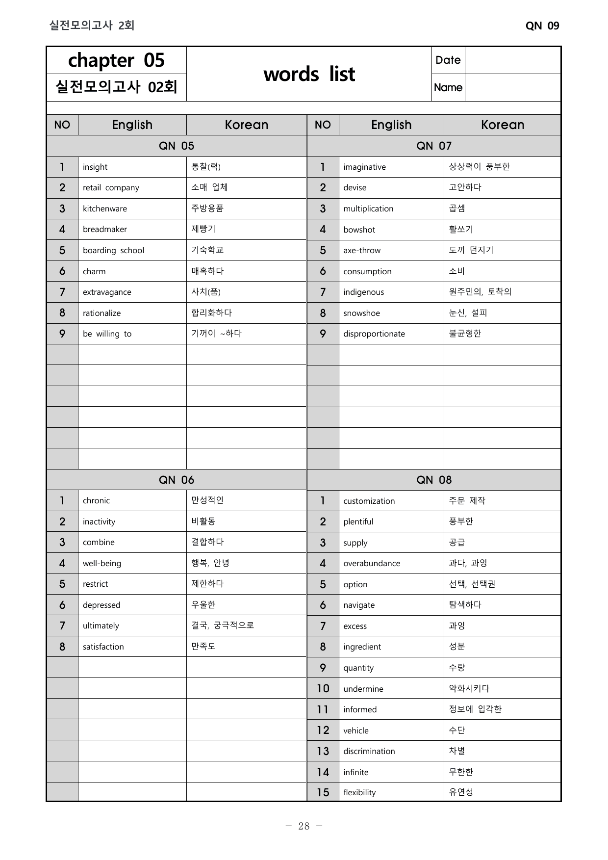 올림포스 9대 변별유형_실전적용편_ch 5_실전모의고사 2회 분석본_preview_undefined