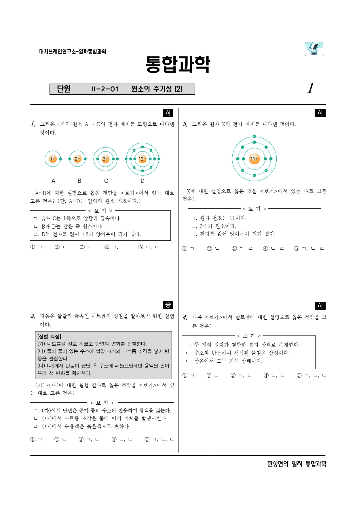 알짜 2-2-01 원소의 주기성(2)-검수_preview_1