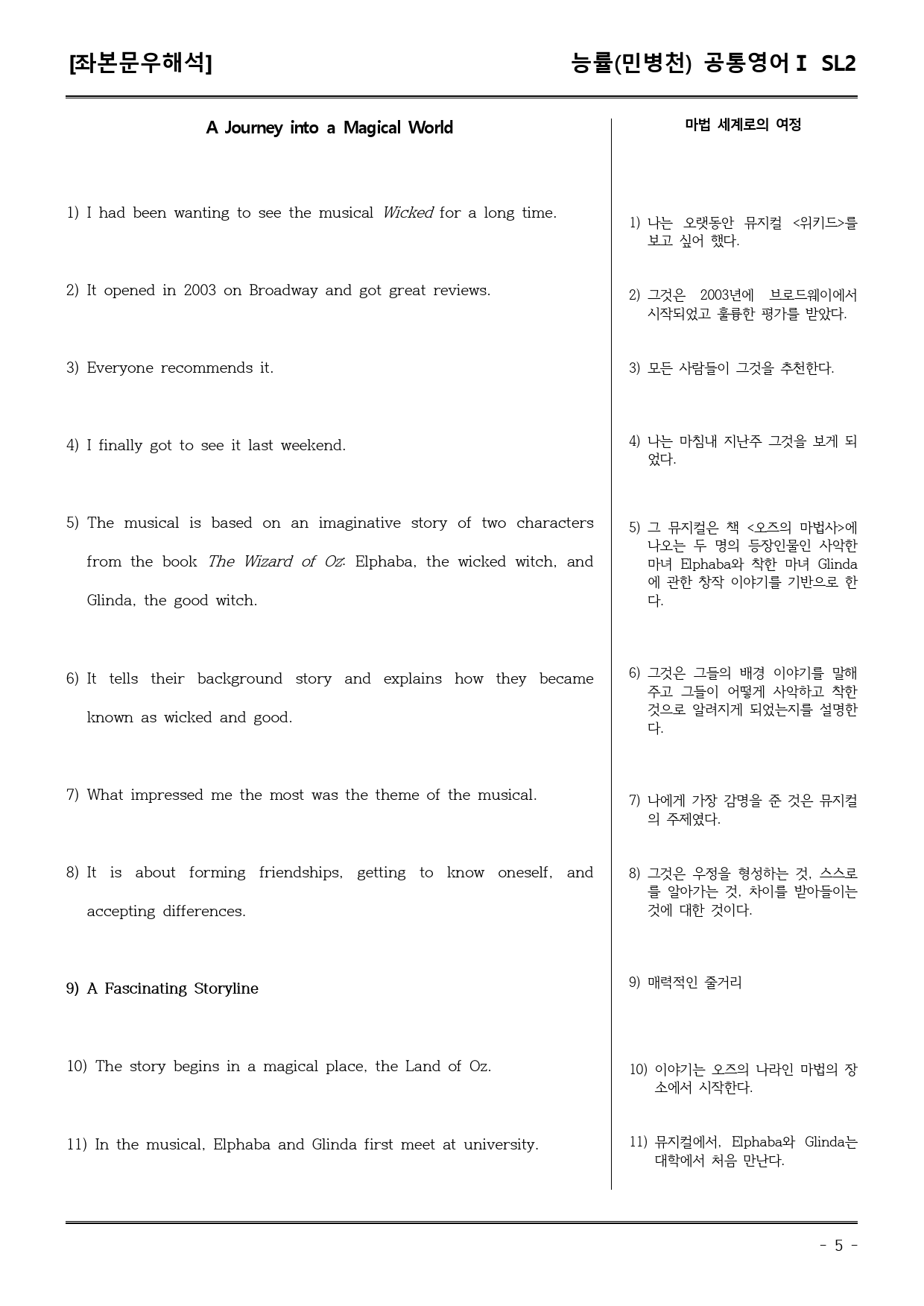 능률(민) 공통영어I SL2 (어휘+워크북+기본변형문제)_preview_5