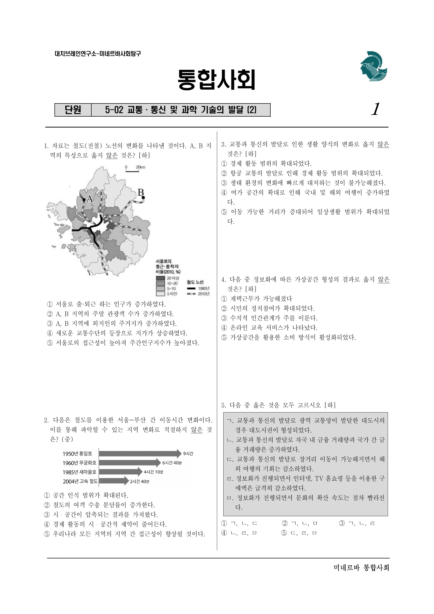 미네르바 5-2. 교통 통신 및 과학기술의 발달 (2) 서술형포함-수정_preview_undefined