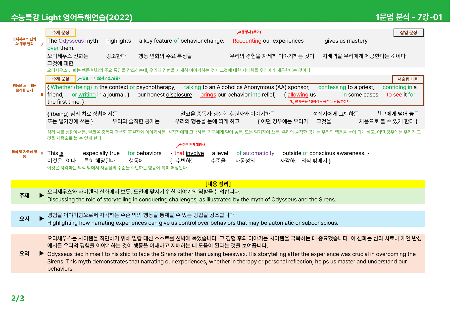 수능특강 Light 영어독해 (2022) 7~8강 - 상세분석_preview_2