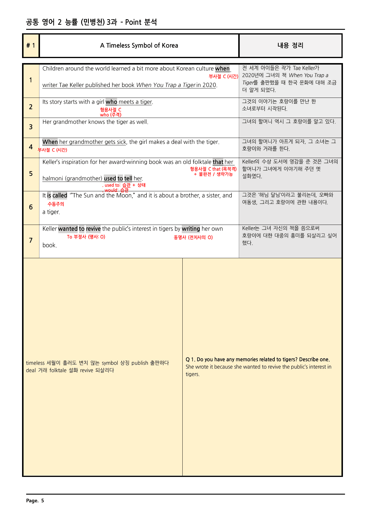 공통영어2 능률(민병천) 3과 깔끔한 분석과 완벽한 테스트 (42페이지)_preview_undefined