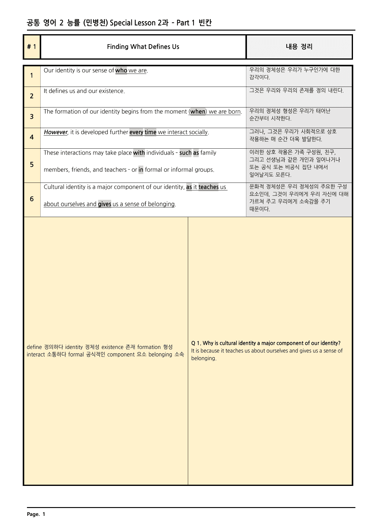 공통영어2 능률(민) SL2과 깔끔한 분석과 완벽한 테스트 (54페이지)_preview_undefined