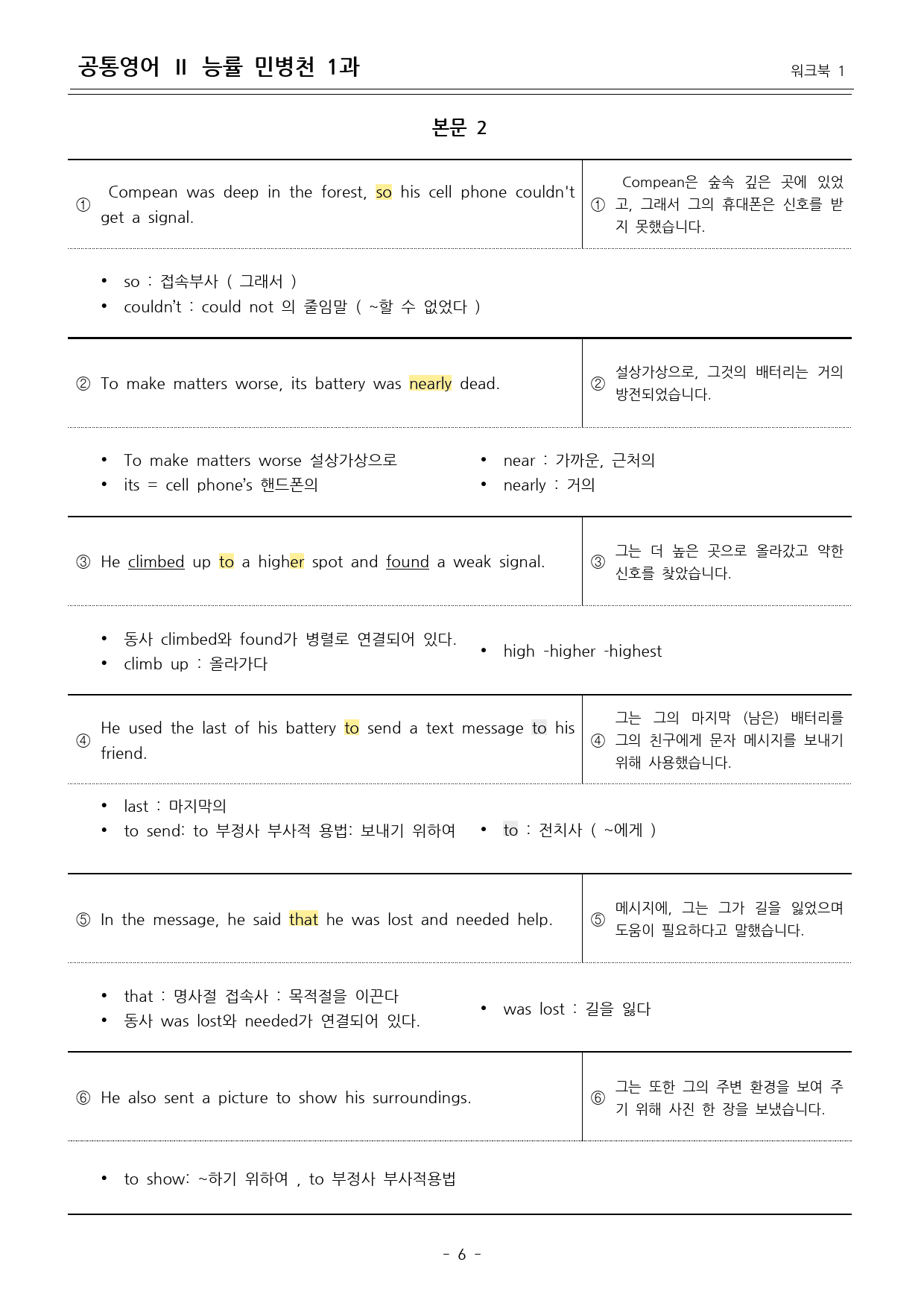 공통영어2 능률 민병천 1과 분석본_preview_7