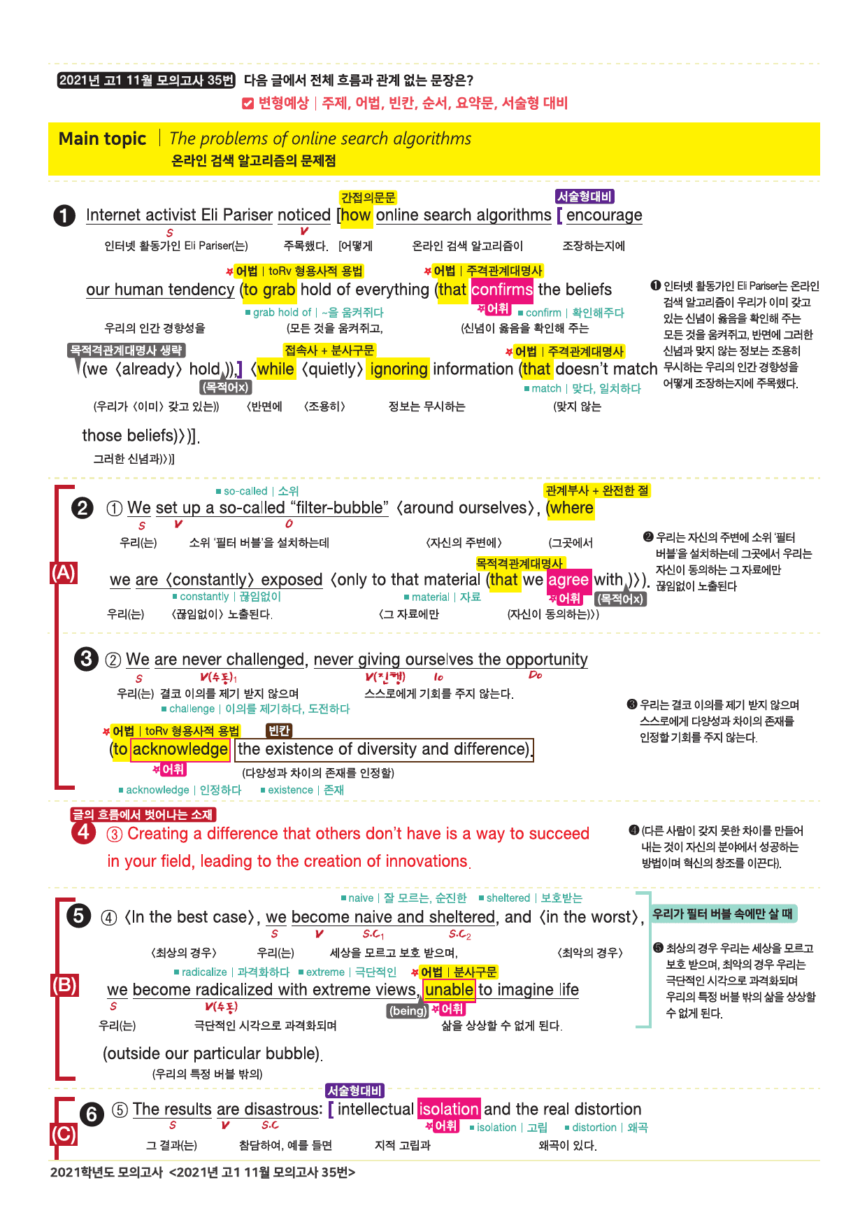 2021년 11월 고1 모의고사 18-45번 전지문 최종정리집_preview_29