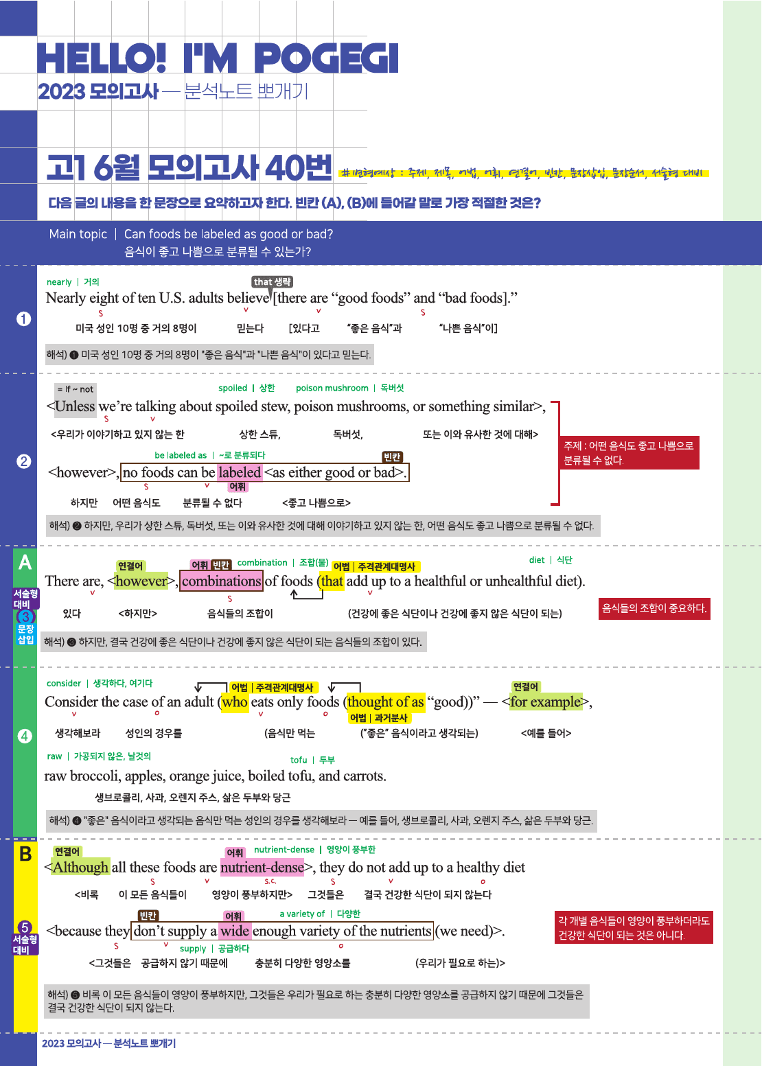2023년 6월 고1 모의고사 18-45번 전지문 최종정리집_preview_43