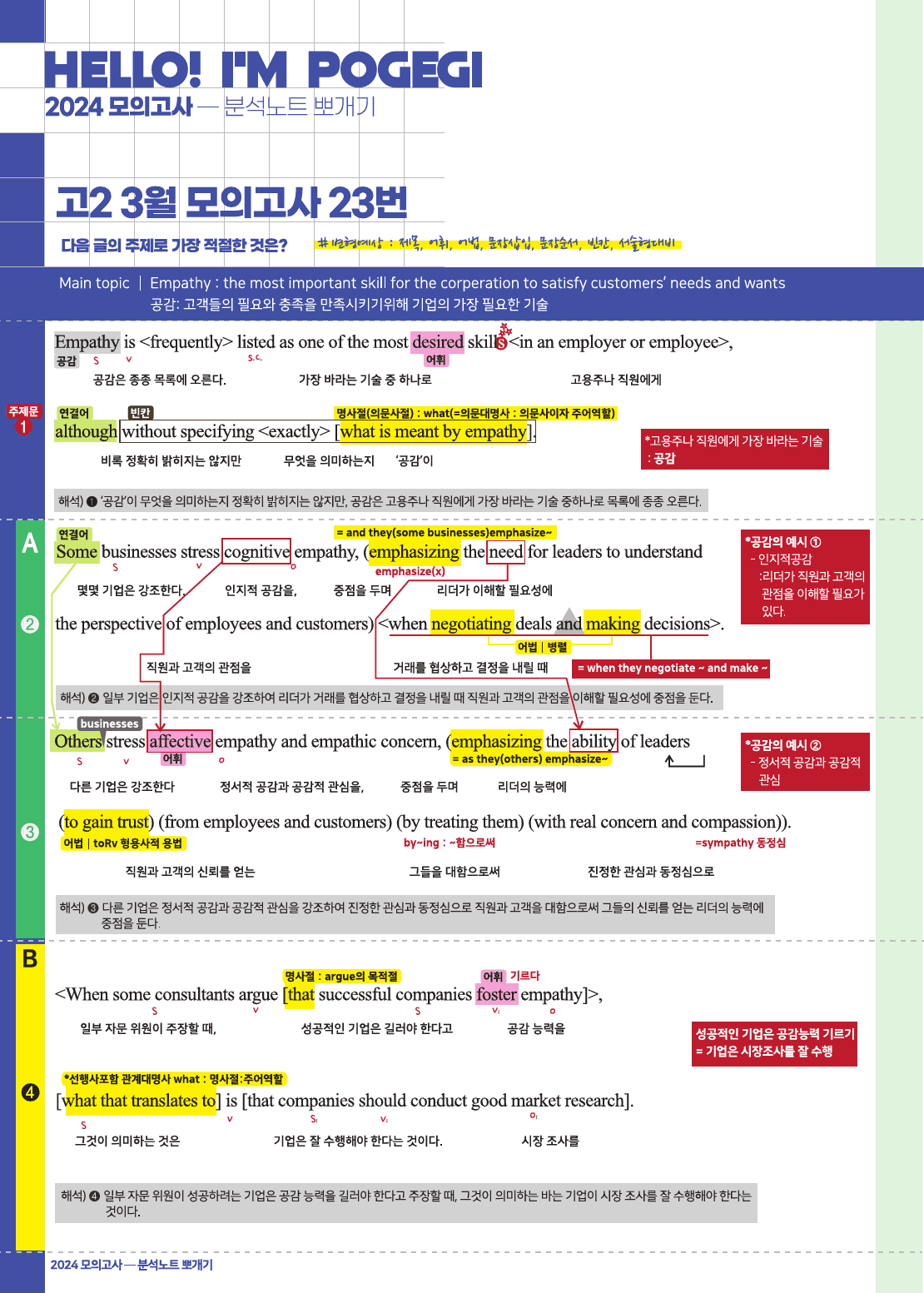 2024년 3월 고2 모의고사 18-42번 전지문 최종정리집_preview_13