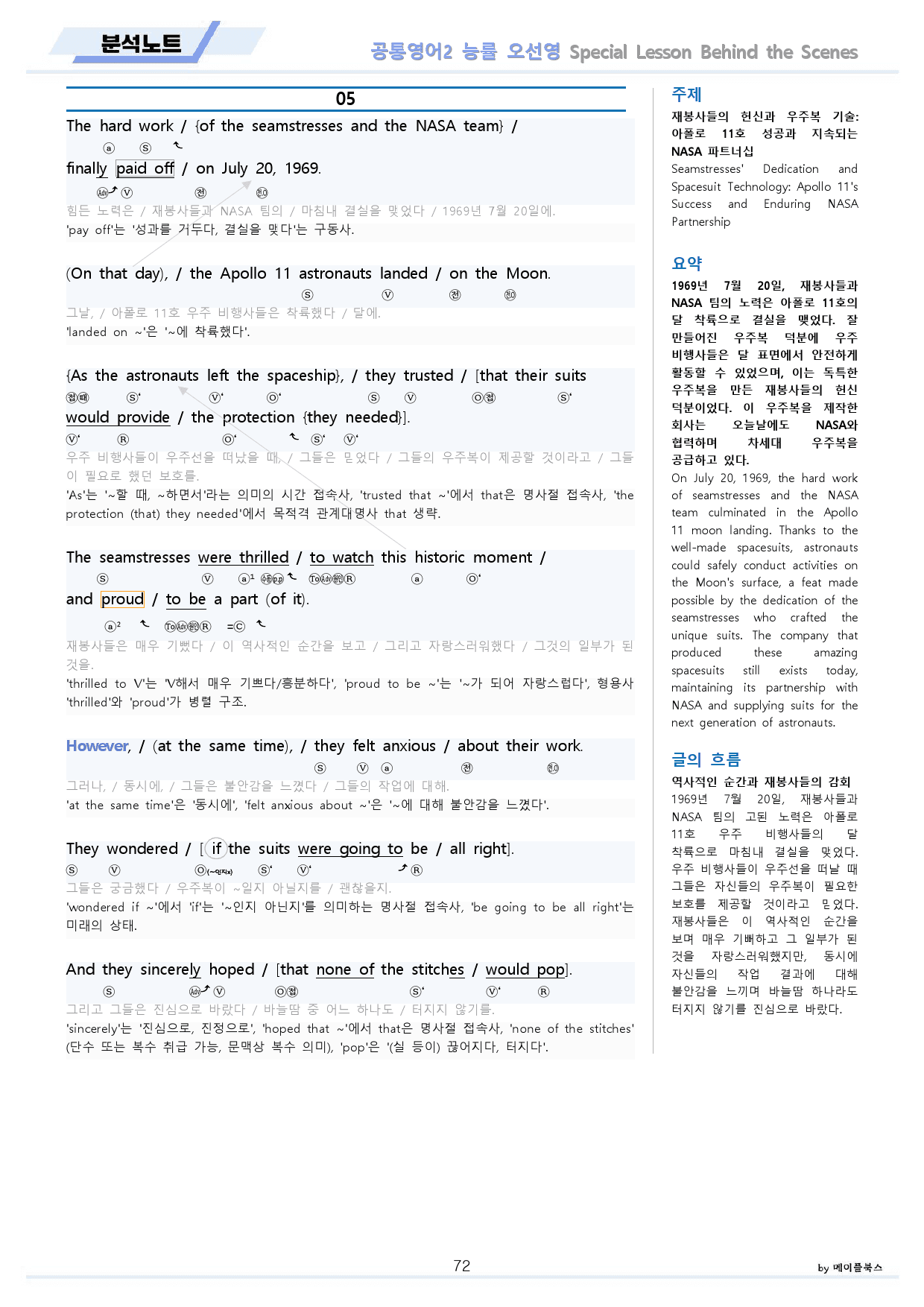 공통영어2 능률 오선영 분석노트 전체 통합 할인 22년 개정판_preview_72