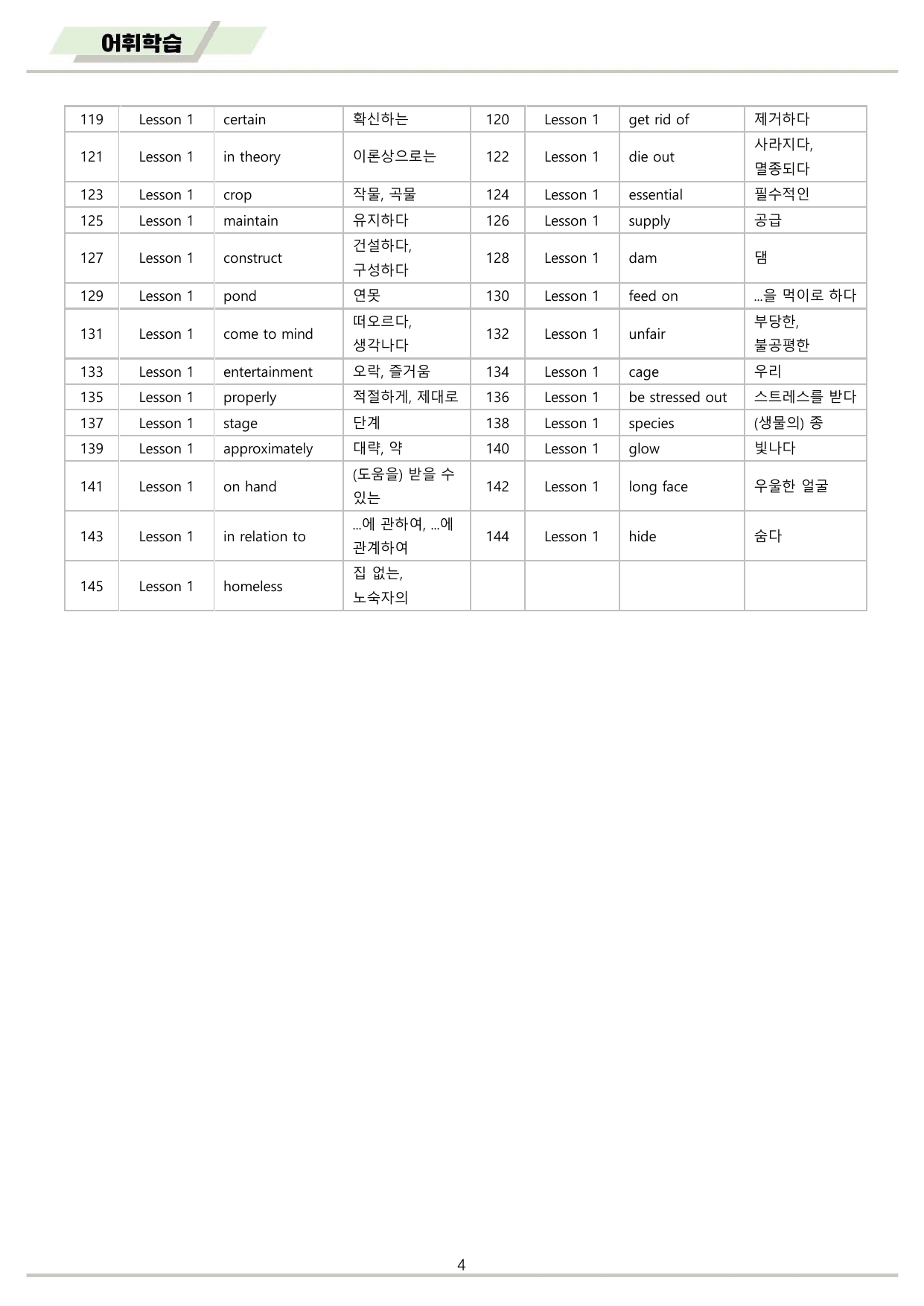 공통영어2 천재 강상구 1강 1과 워크북 by 메이플북스_preview_undefined