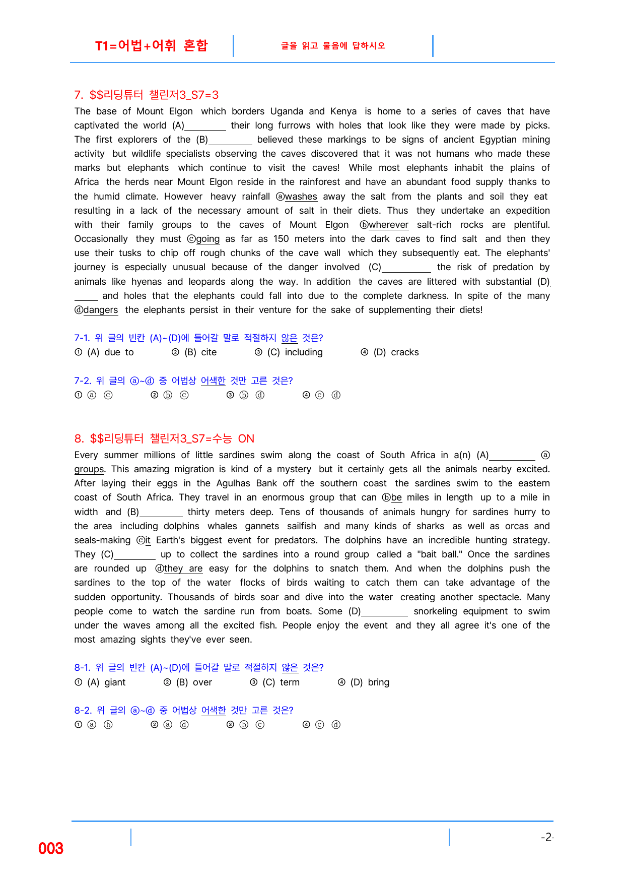 5번 자료, 빠른 변형문제, 리딩튜터 챌린저 3, Section 7_preview_undefined