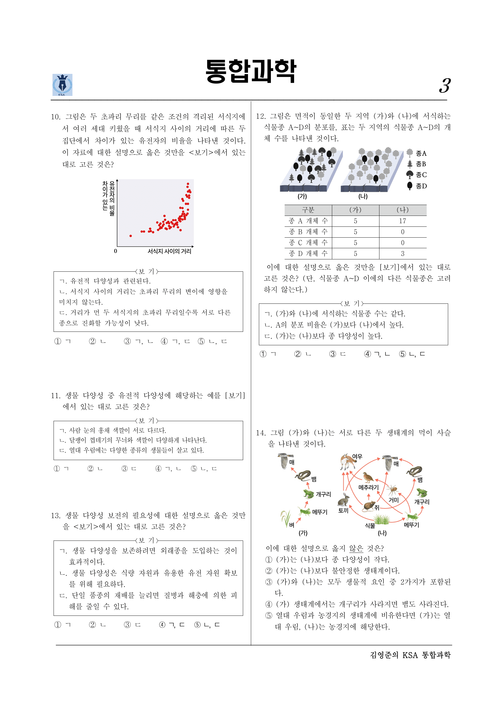 통합과학2. 1-1-03 생물의 다양성_preview_undefined