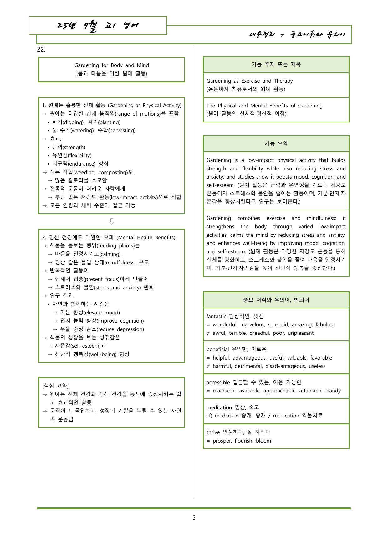 25년 9월 고1 모의고사 내용정리+유의어 자료_preview_undefined