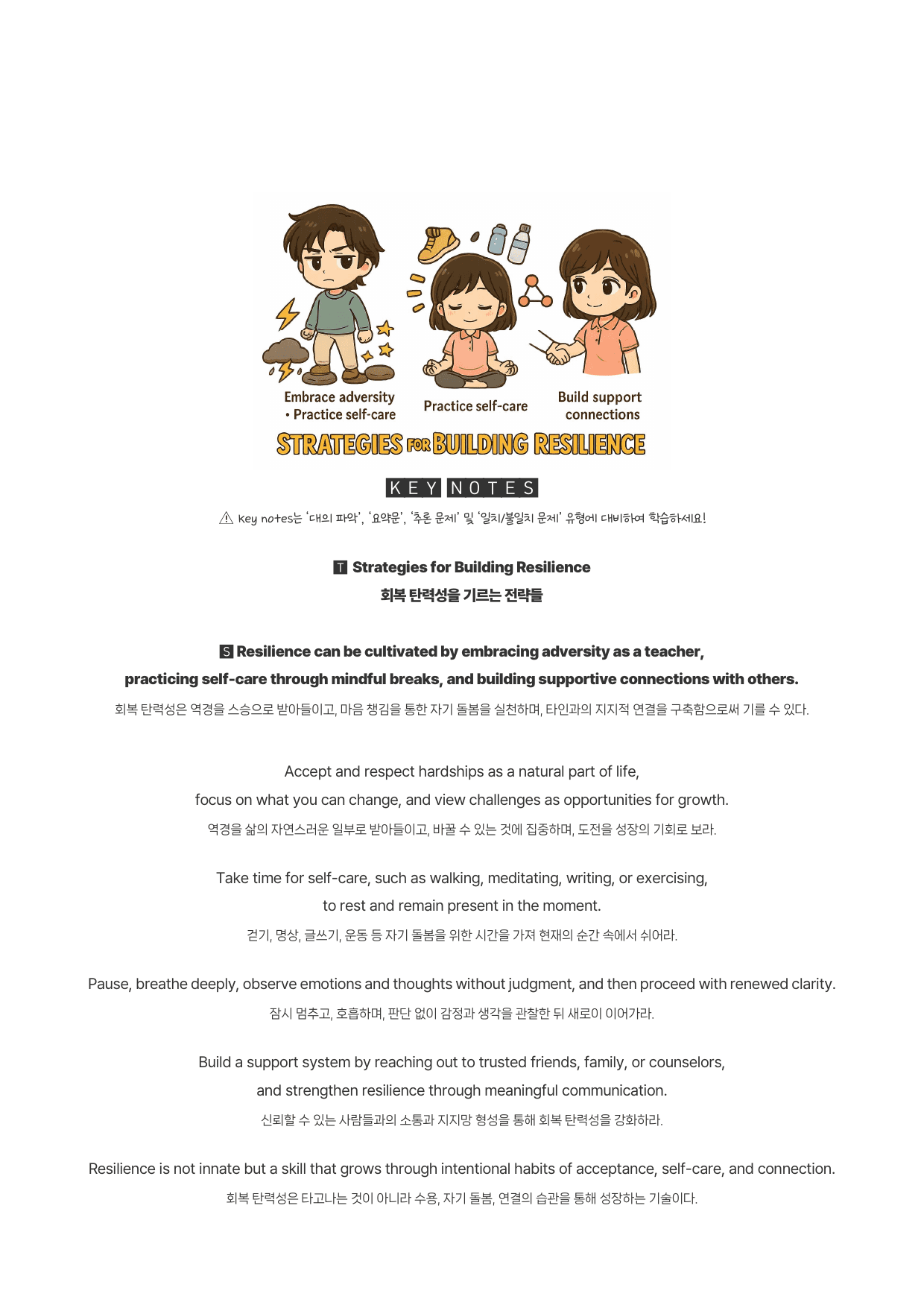 YBM(박)-공통영어(2)-분석노트 3과 + 그래머 체크 + 필수문장_preview_undefined