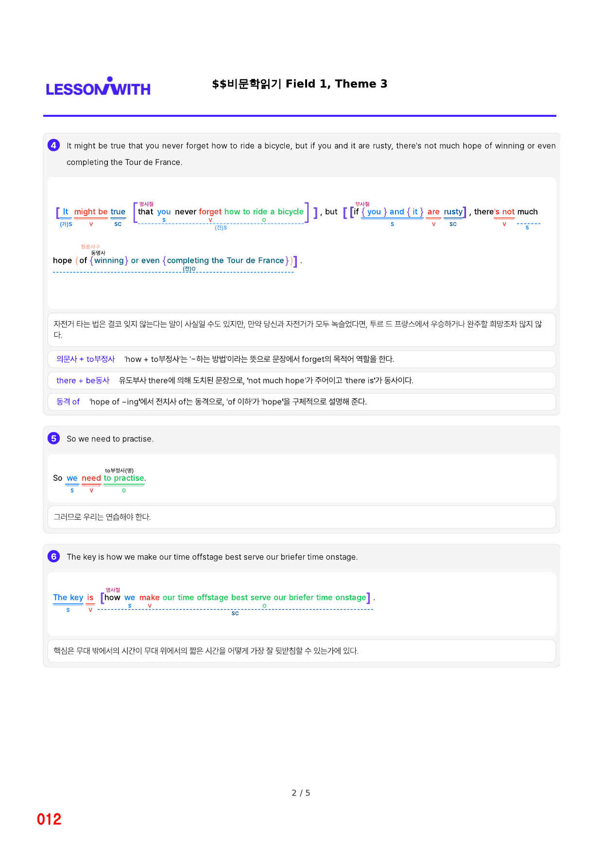 1번 자료=구문분석=고급영독, 영미비문학 Field 1_preview_undefined