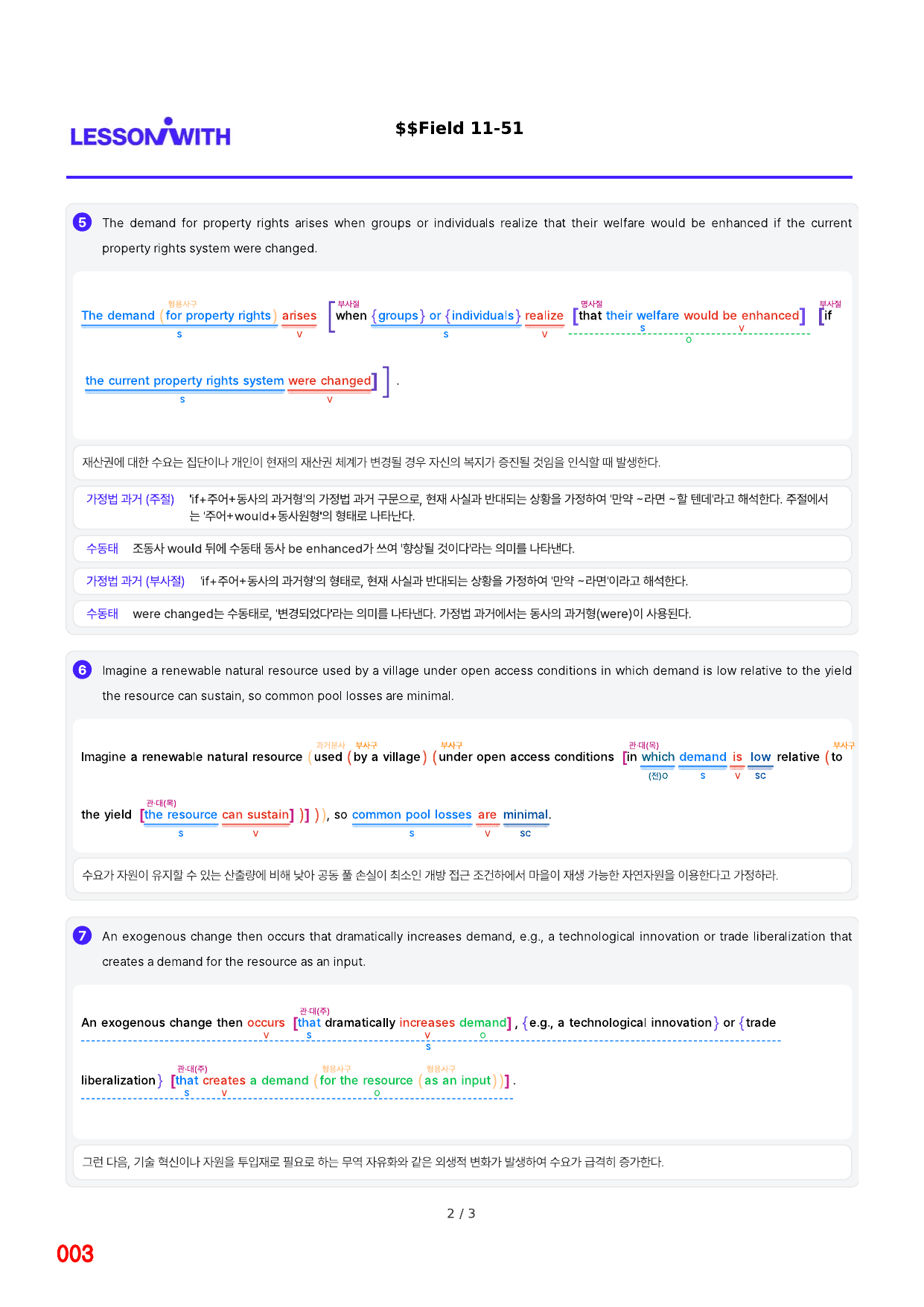 1번 자료=구문분석=고급영독, 영미비문학 Field 11_preview_undefined