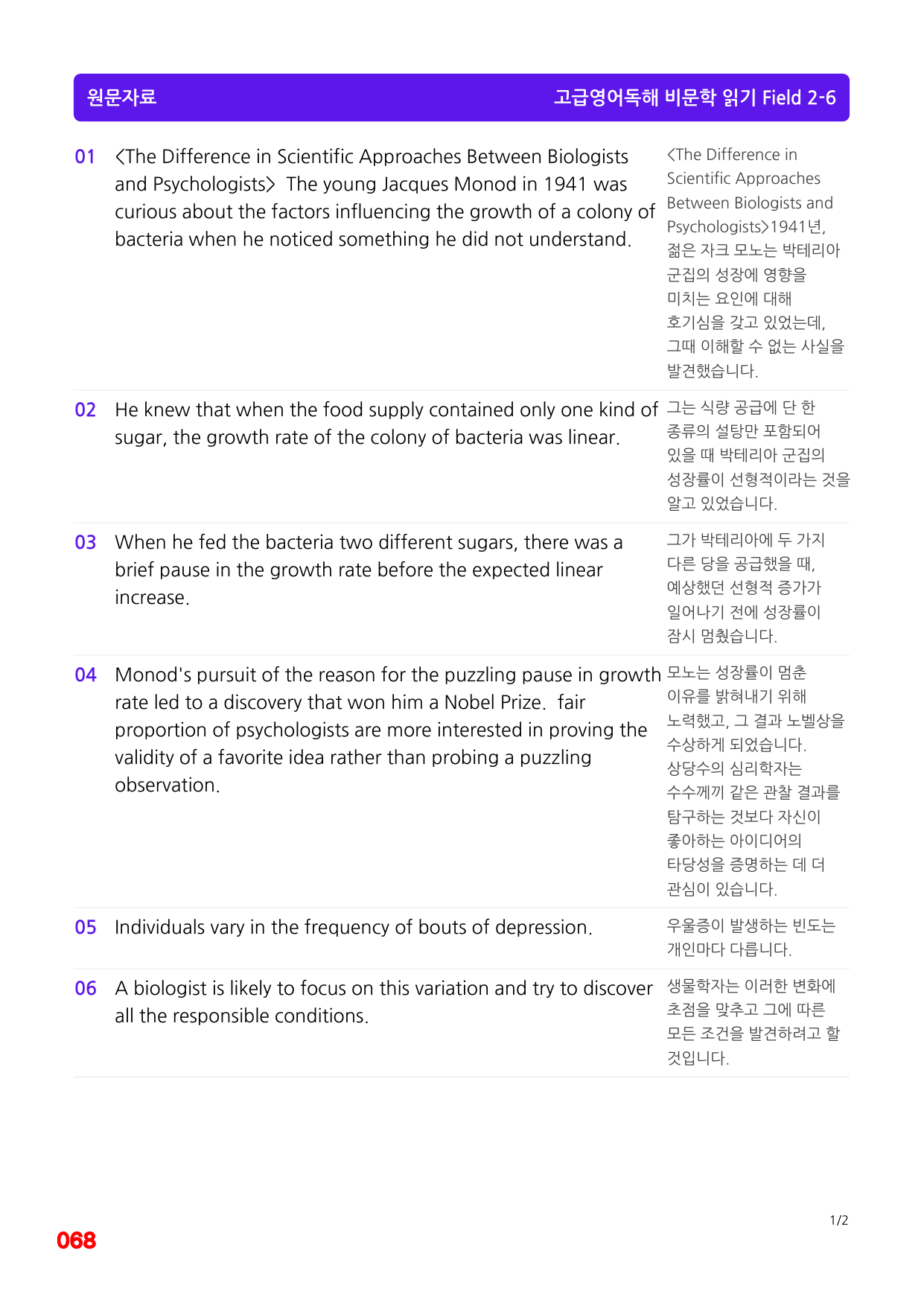 2번 자료=빠른 어휘어법 완성, 고급영독 비문학 Field 2_preview_undefined