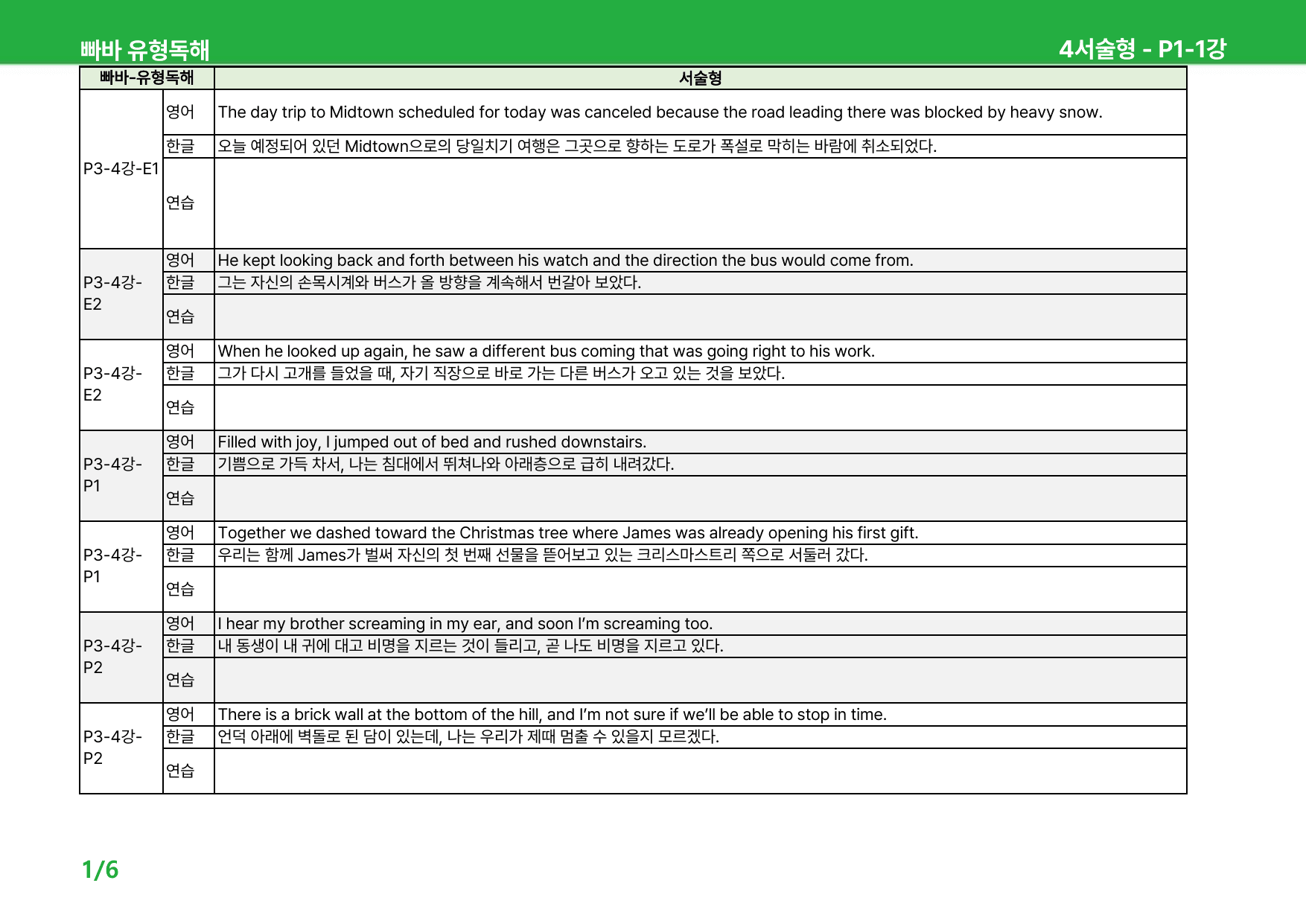 빠바 유형독해 (2024) 상세분석 - P3-3강, P3-4강_preview_undefined