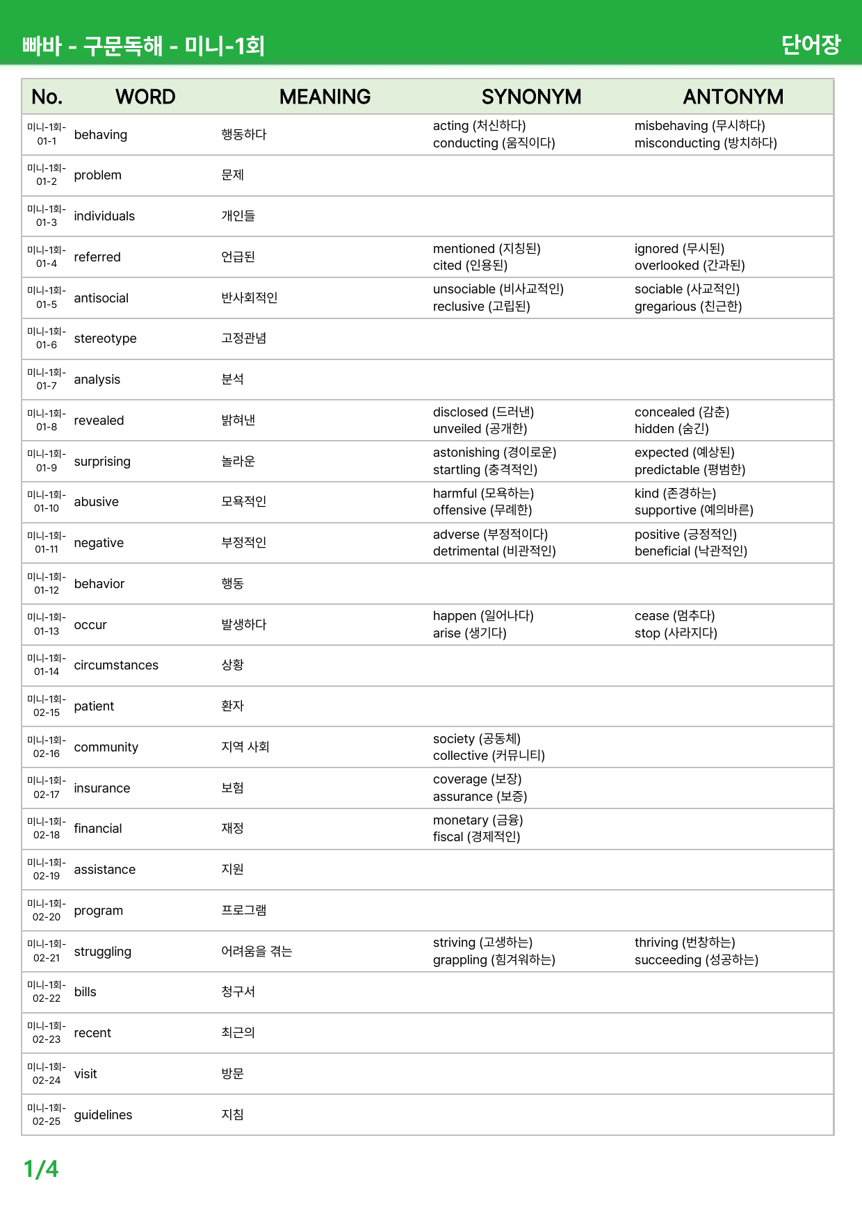 빠바 구문독해 (2024) 상세분석 - 미니 1-3회_preview_undefined