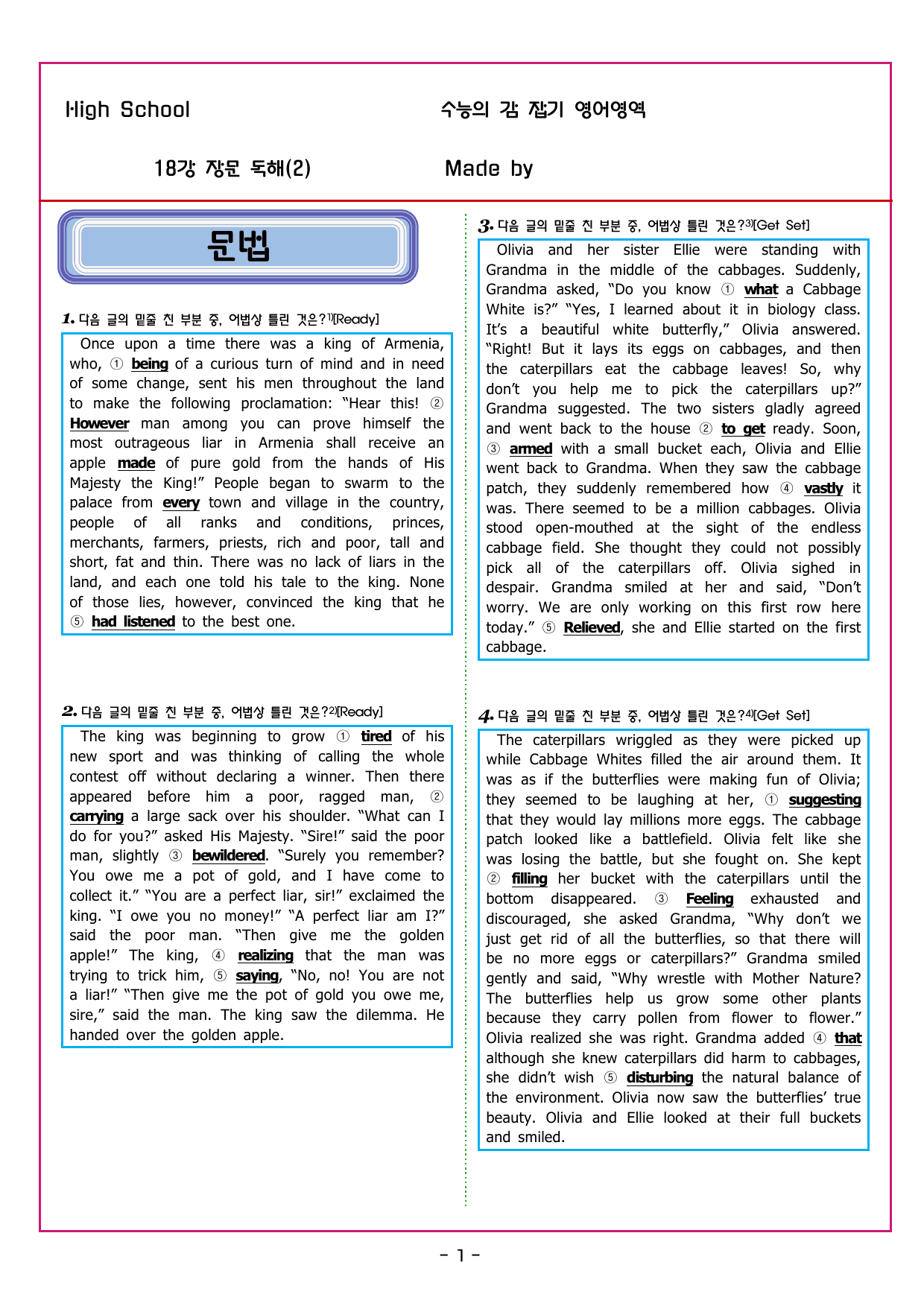 수능 감잡기 - 18강 장문 독해(2)_preview_undefined