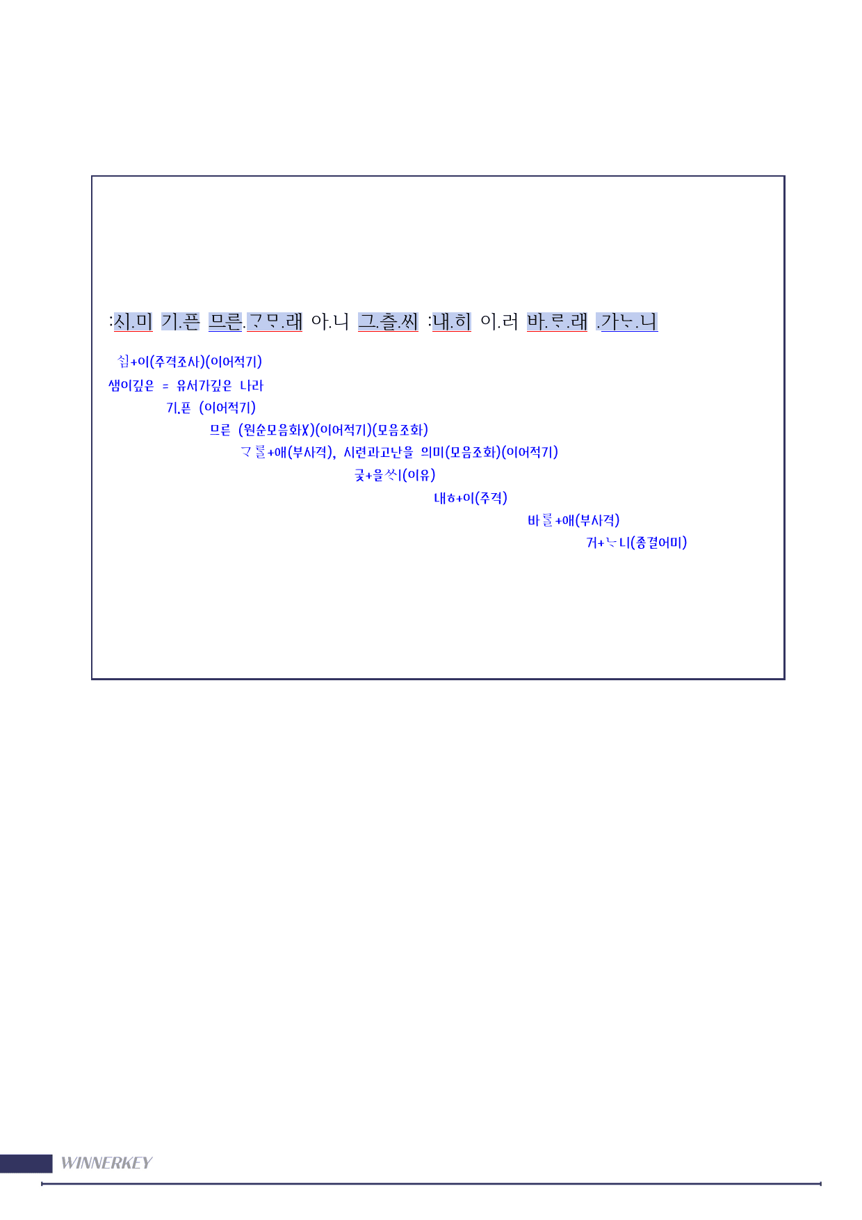 22개정 비상(강)4-1 교과서본문 용비어천가 세종어제 완전해체+복습문항_preview_undefined