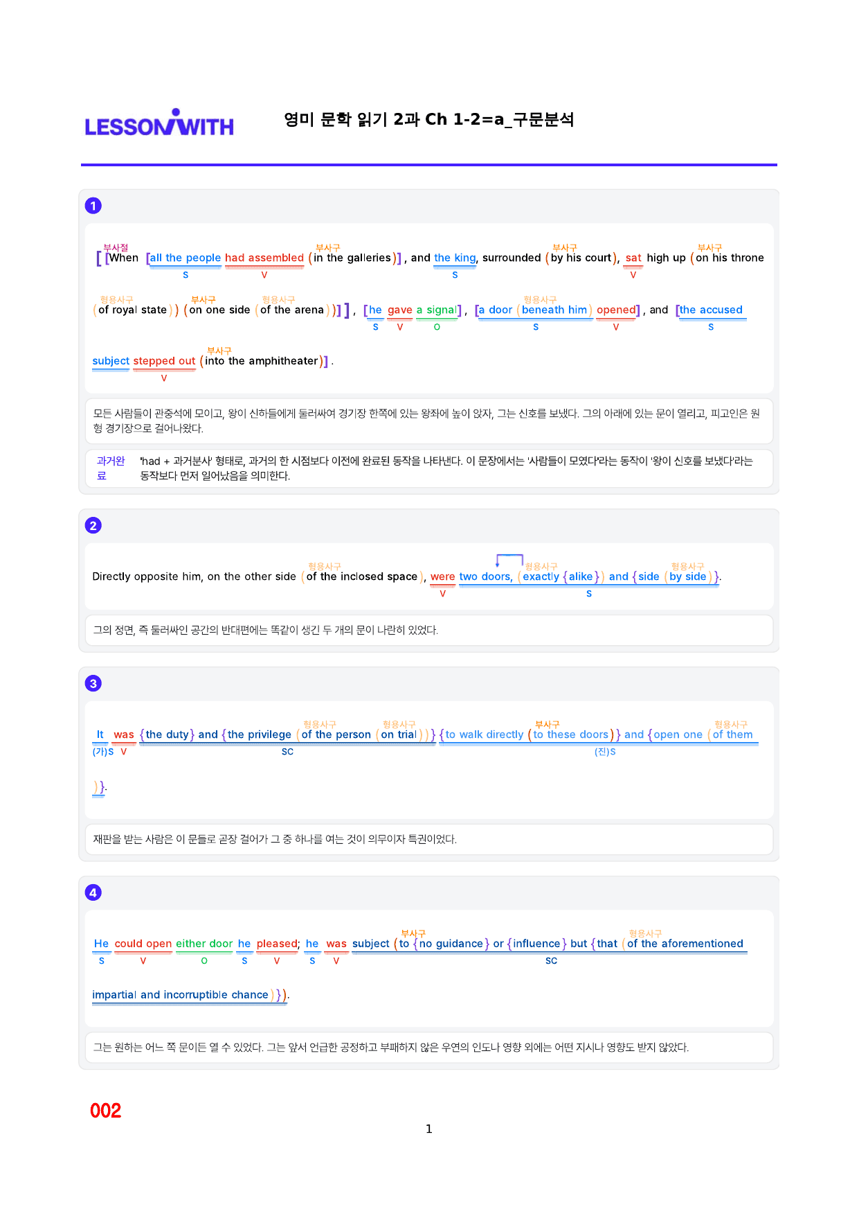 01번 자료=빠른 구문분석=고급영독, 영미 문학 책 전체(할인가격)_preview_undefined