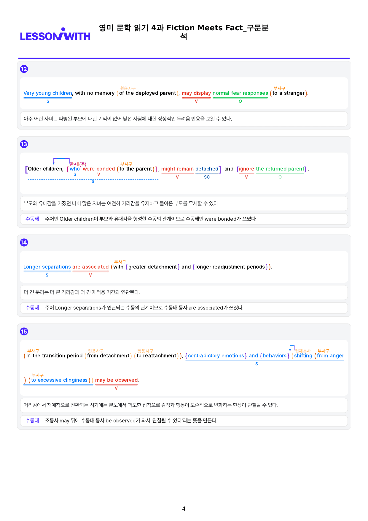 1번 자료=빠른 구문분석=고급영독, 영미 문학 4과_preview_undefined