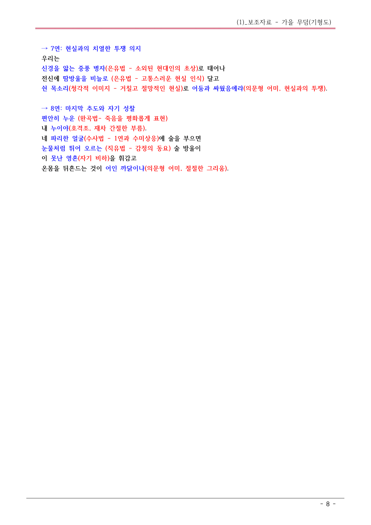22개정 공통국어2 창비 1-1_가을무덤 내용정리_preview_undefined