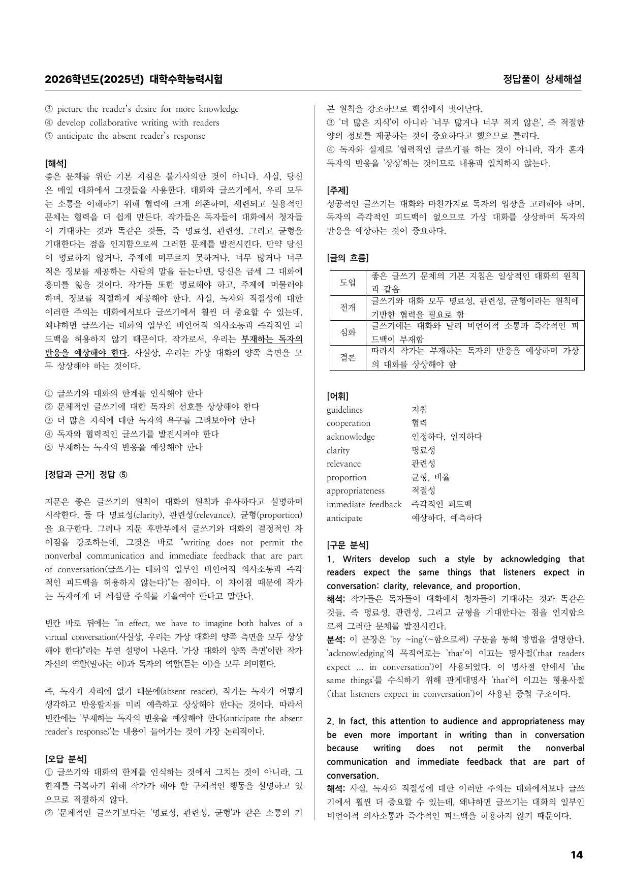 2026학년도 대수능 영어 정답풀이 상세해설_preview_undefined