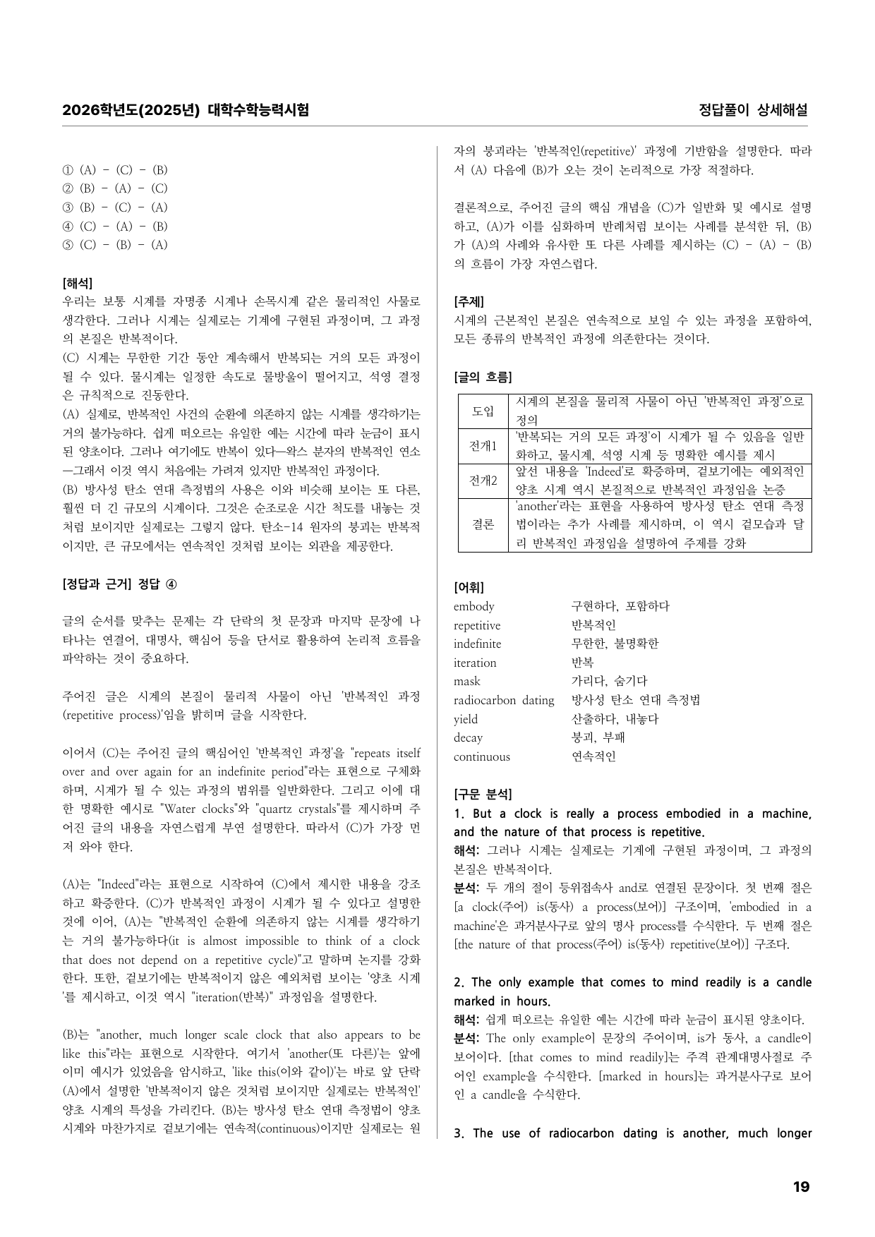 2026학년도 대수능 영어 정답풀이 상세해설_preview_undefined