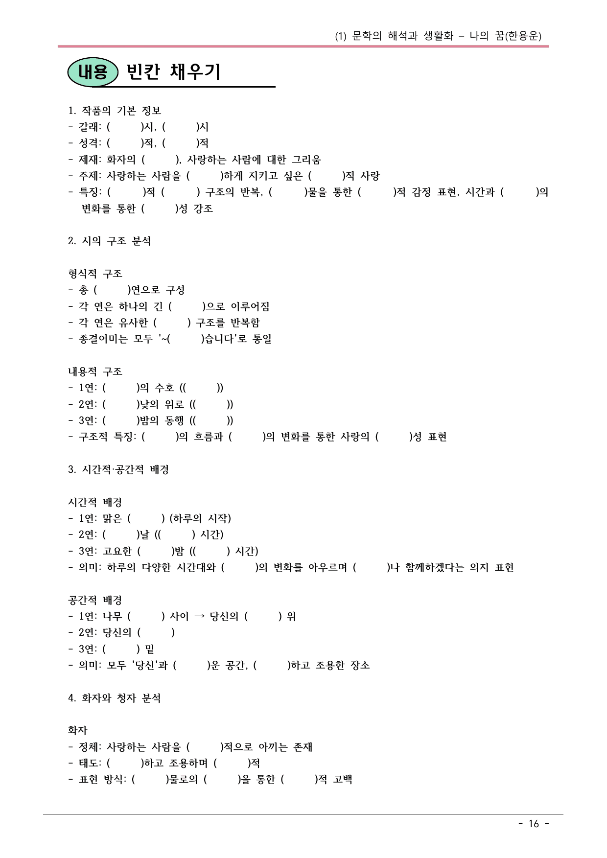 22개정 비상박 공통국어2 1-1_나의 꿈 내용정리_preview_undefined