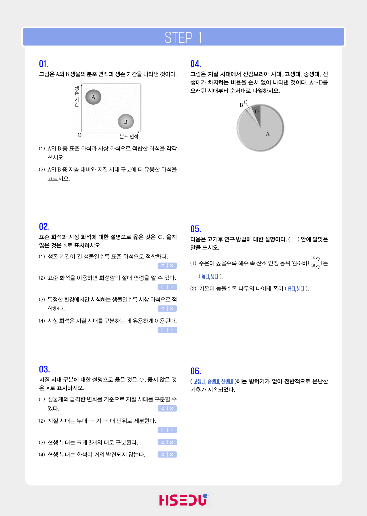 22개정 지구과학 2-3 지질시대의 생물과 환경_preview_undefined