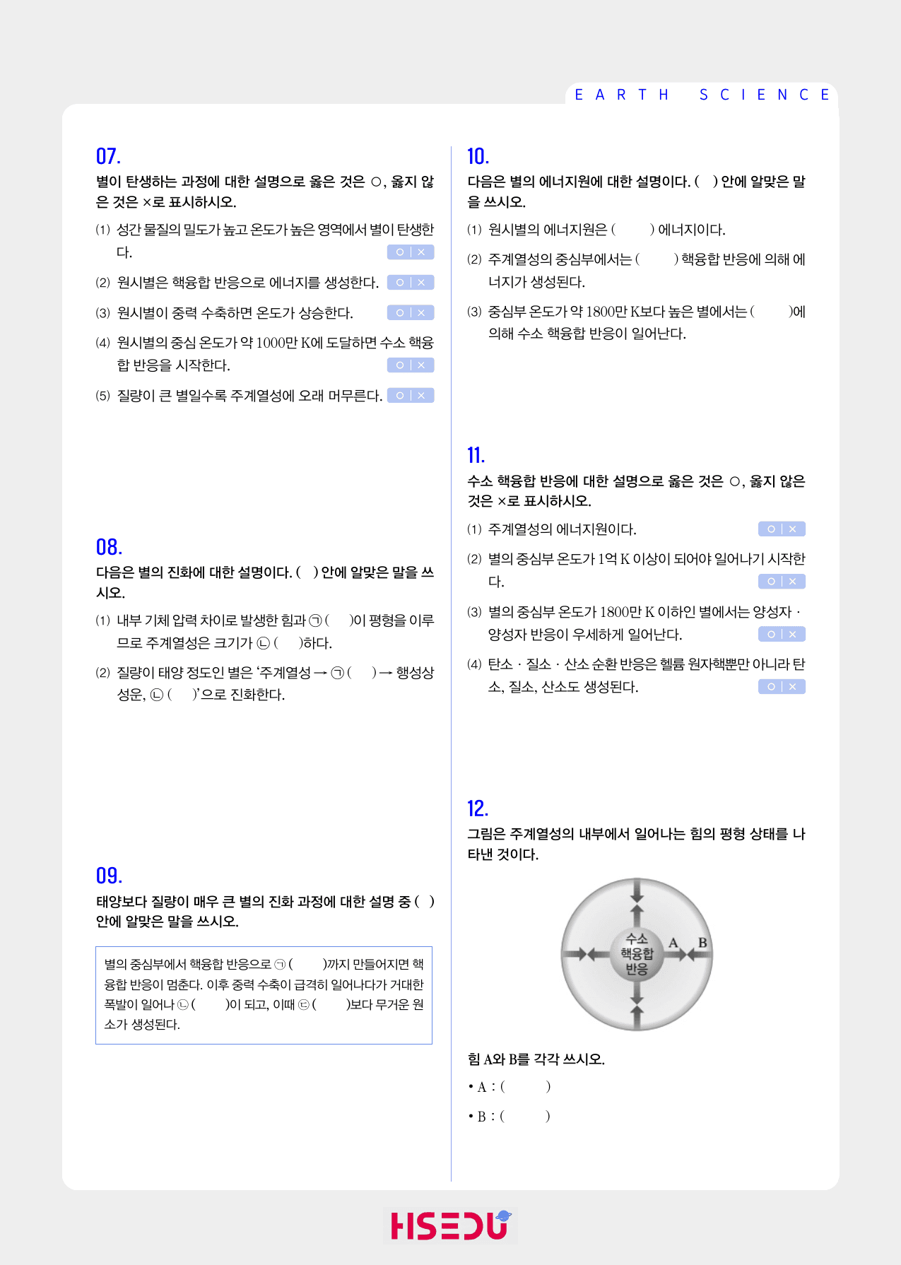 22개정 지구과학 3-4 H-R도와 별의 진화_preview_undefined