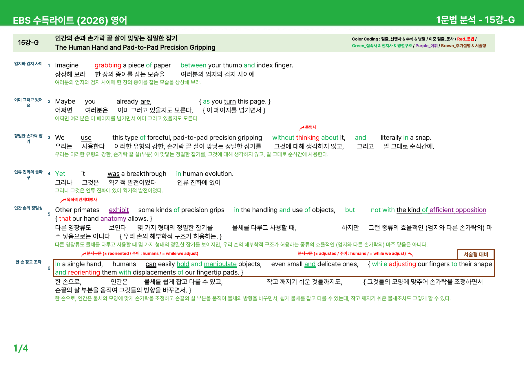 수능특강 Light 영어 (2026) 13~17강 - 본문분석_preview_undefined