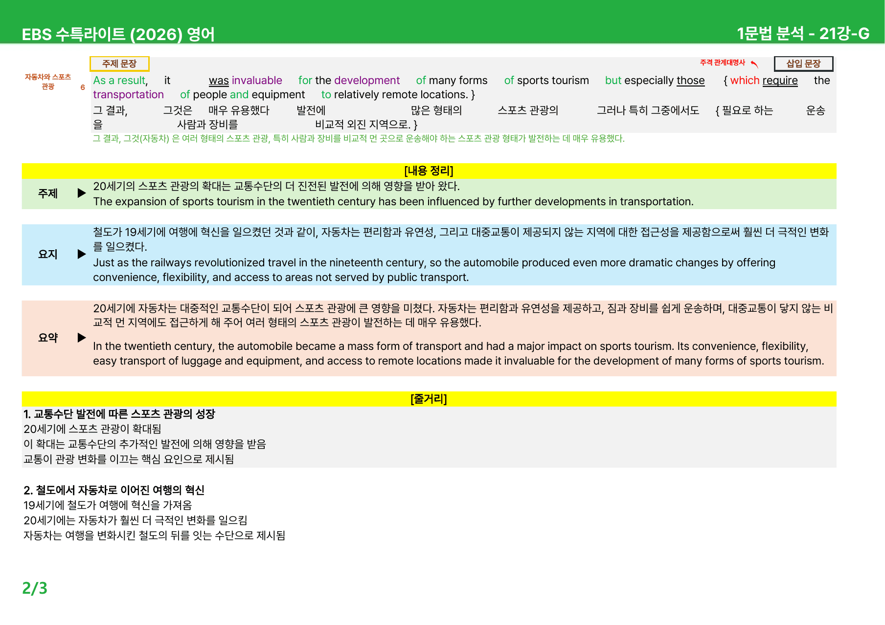 수능특강 Light 영어 (2026) 18~22강 - 본문분석_preview_undefined