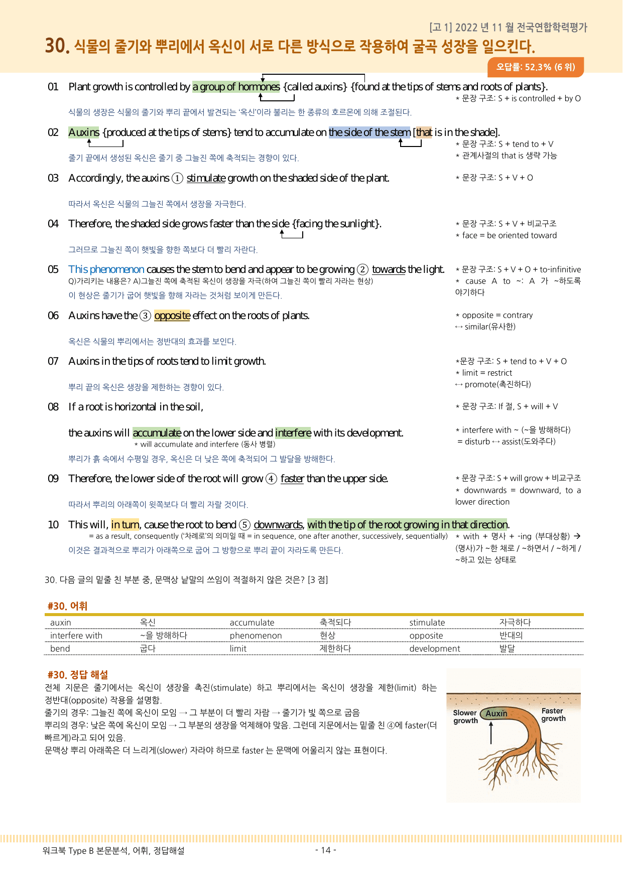 2022년 11월 고1 모의고사 영어 본문분석과 어휘_preview_undefined