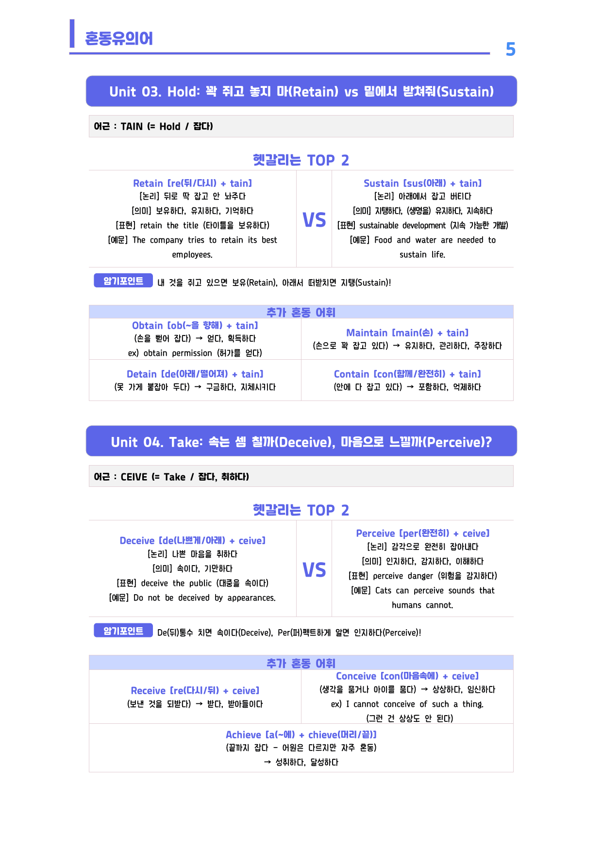 🩷시크릿VOCA : 혼동어휘 100개 끝내기 - 방학특강 어휘 자료🩷_preview_undefined