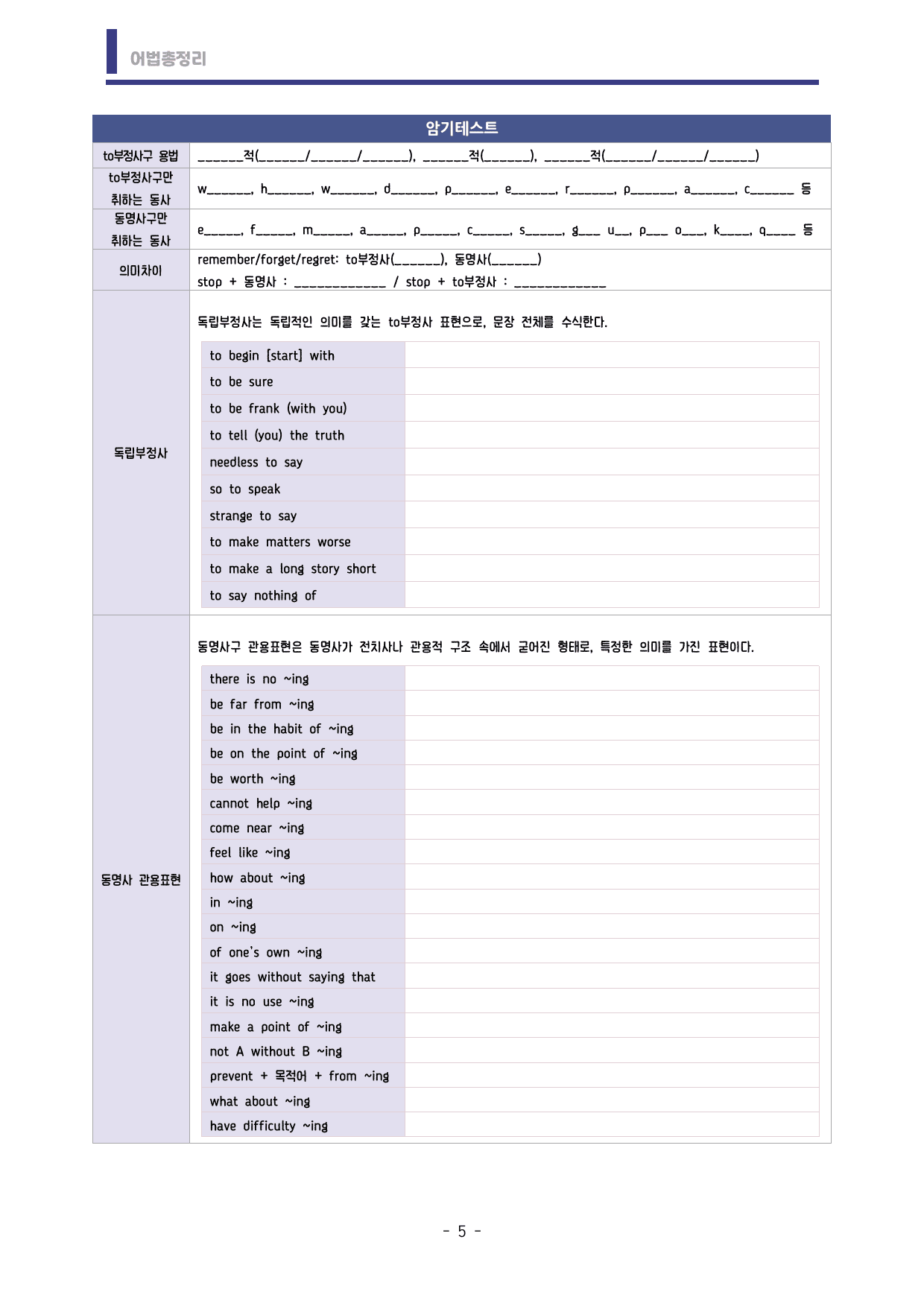 🩷시크릿어법: 2. to부정사구 & 동명사구- 방학특강자료🩷_preview_undefined