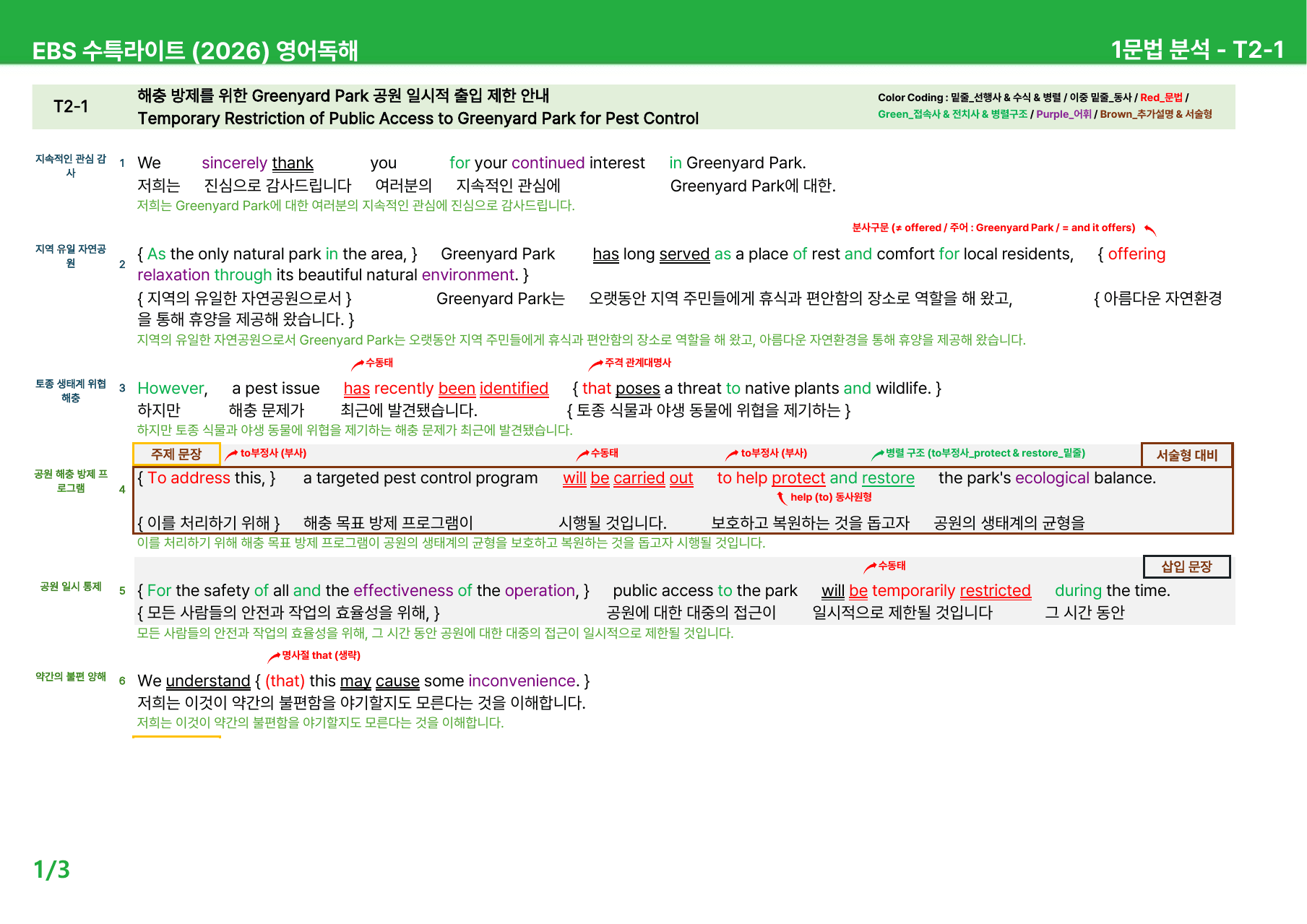 수능특강 Light 영어독해 (2026) Test 2 - 본문분석_preview_undefined
