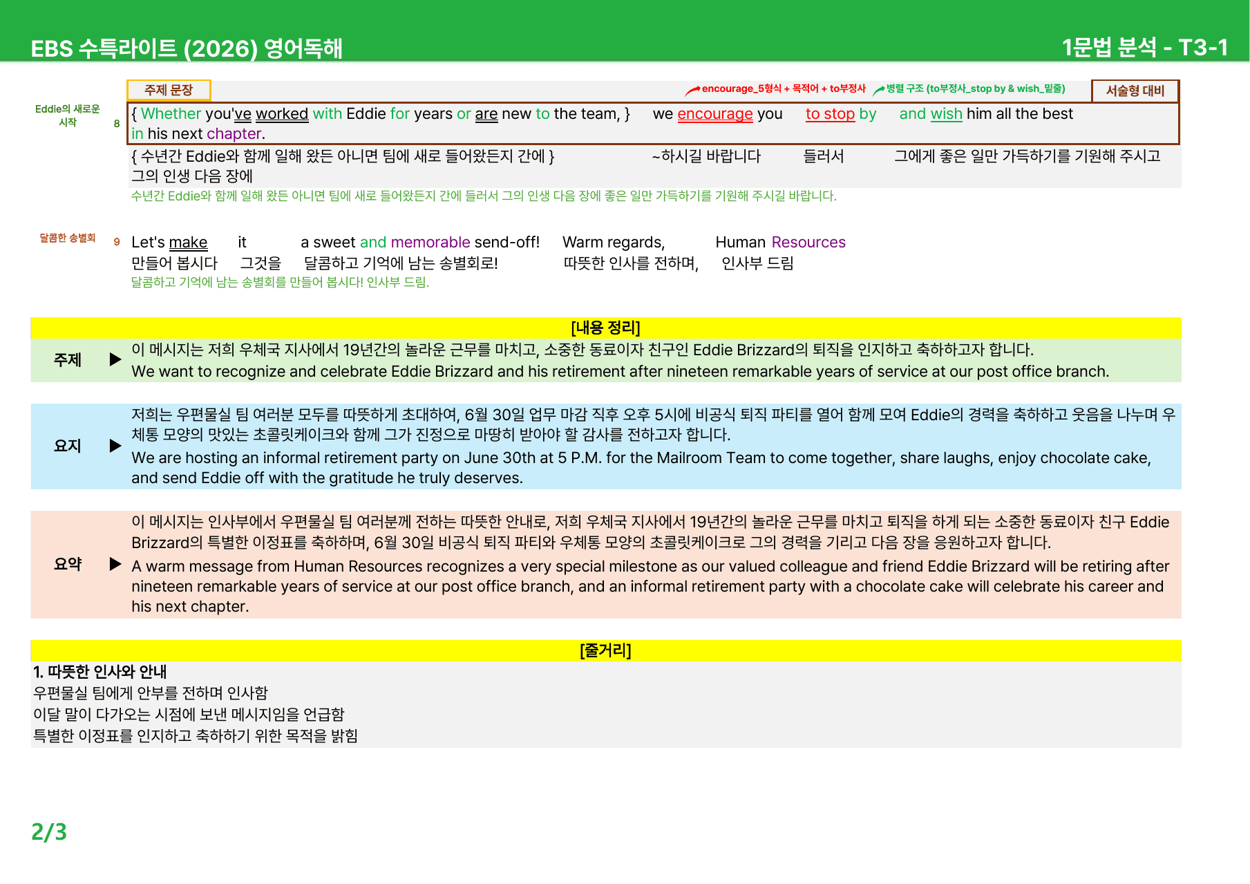 수능특강 Light 영어독해 (2026) Test 3 - 본문분석_preview_undefined