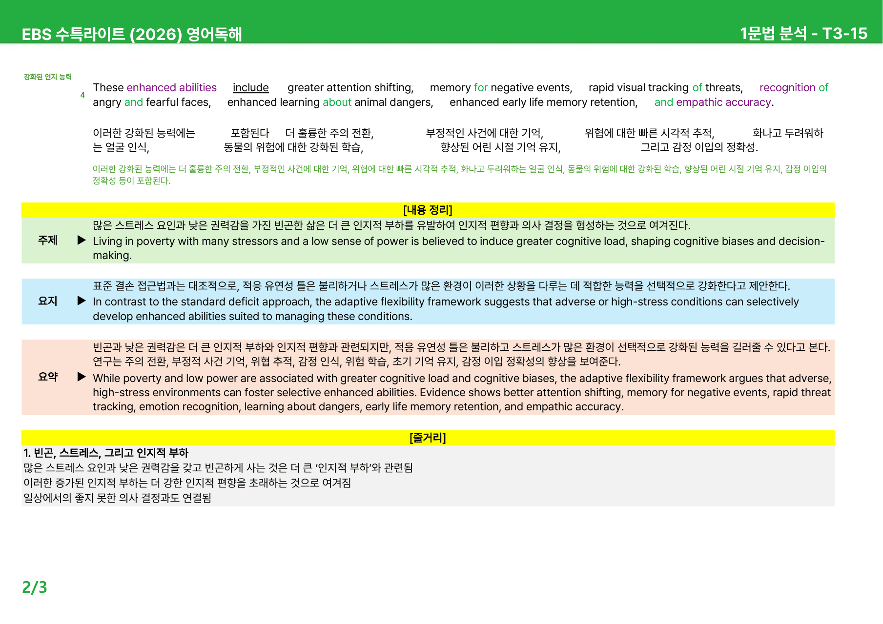 수능특강 Light 영어독해 (2026) Test 3 - 본문분석_preview_undefined