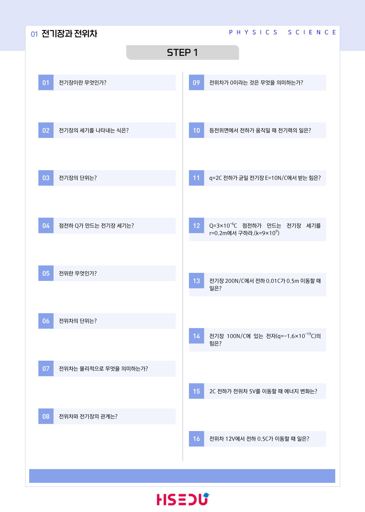 22개정 물리학 2-1-1 전기장과 전위차 빈칸_preview_undefined