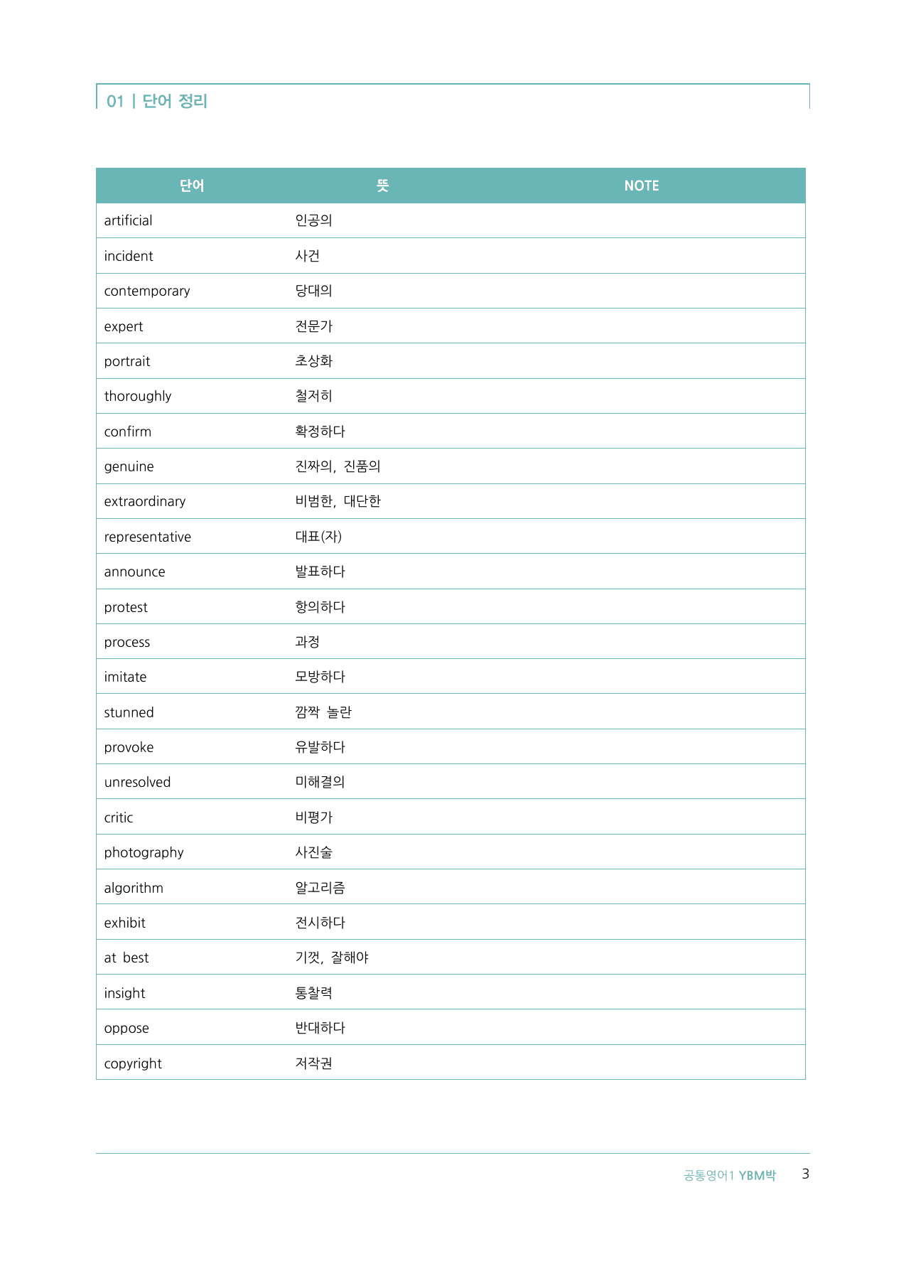 ★메가스터디 교과서 맞춤자료★ YBM(박) 공통영어1 4단원_preview_undefined