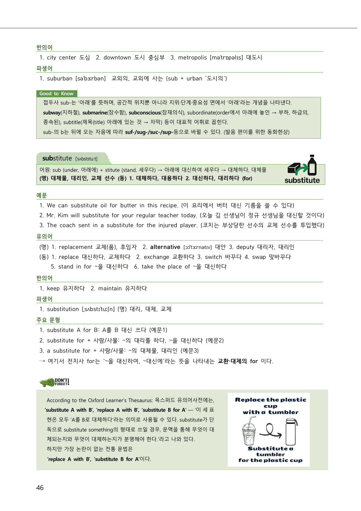내신대비유의어사전 파생어 혼동어 반의어 주요문형 표현정리_preview_undefined