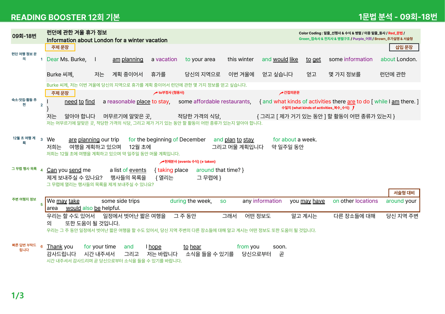 리딩 부스터 영어독해 12회 기본 - 상세분석 9회 (2020)_preview_undefined