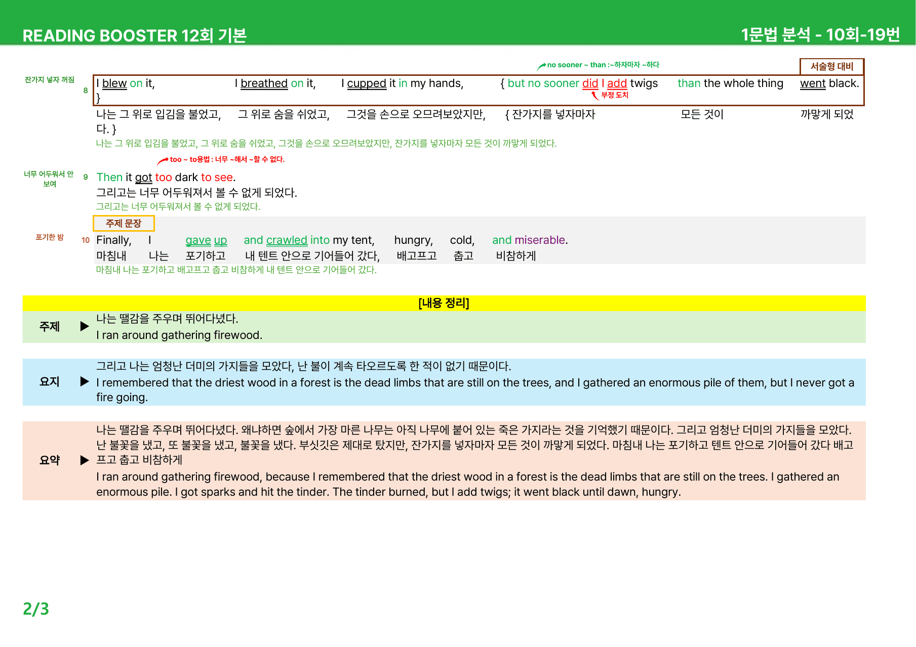리딩 부스터 영어독해 12회 기본 - 상세분석 10회 (2020)_preview_undefined