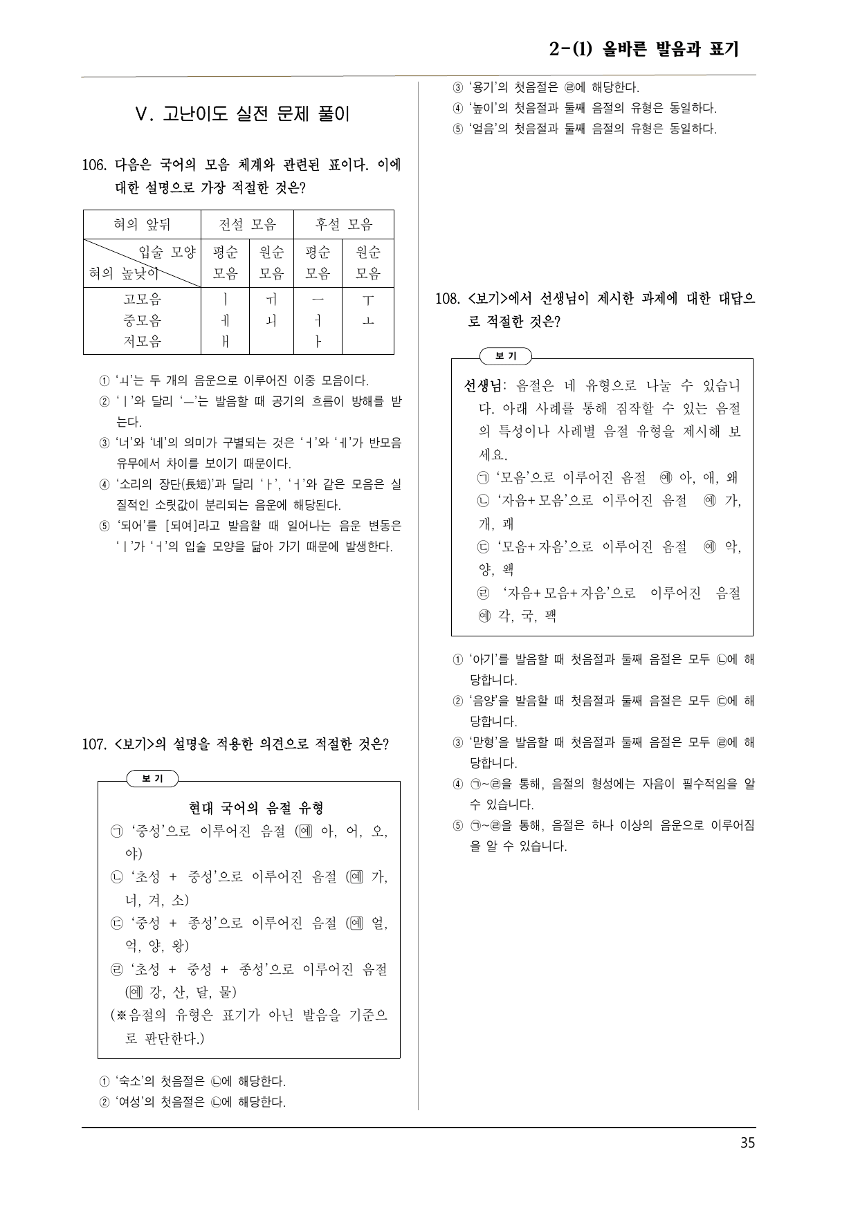 공통국어 천재(김수학) 2-(1) 올바른 발음과 표기 150제_preview_undefined