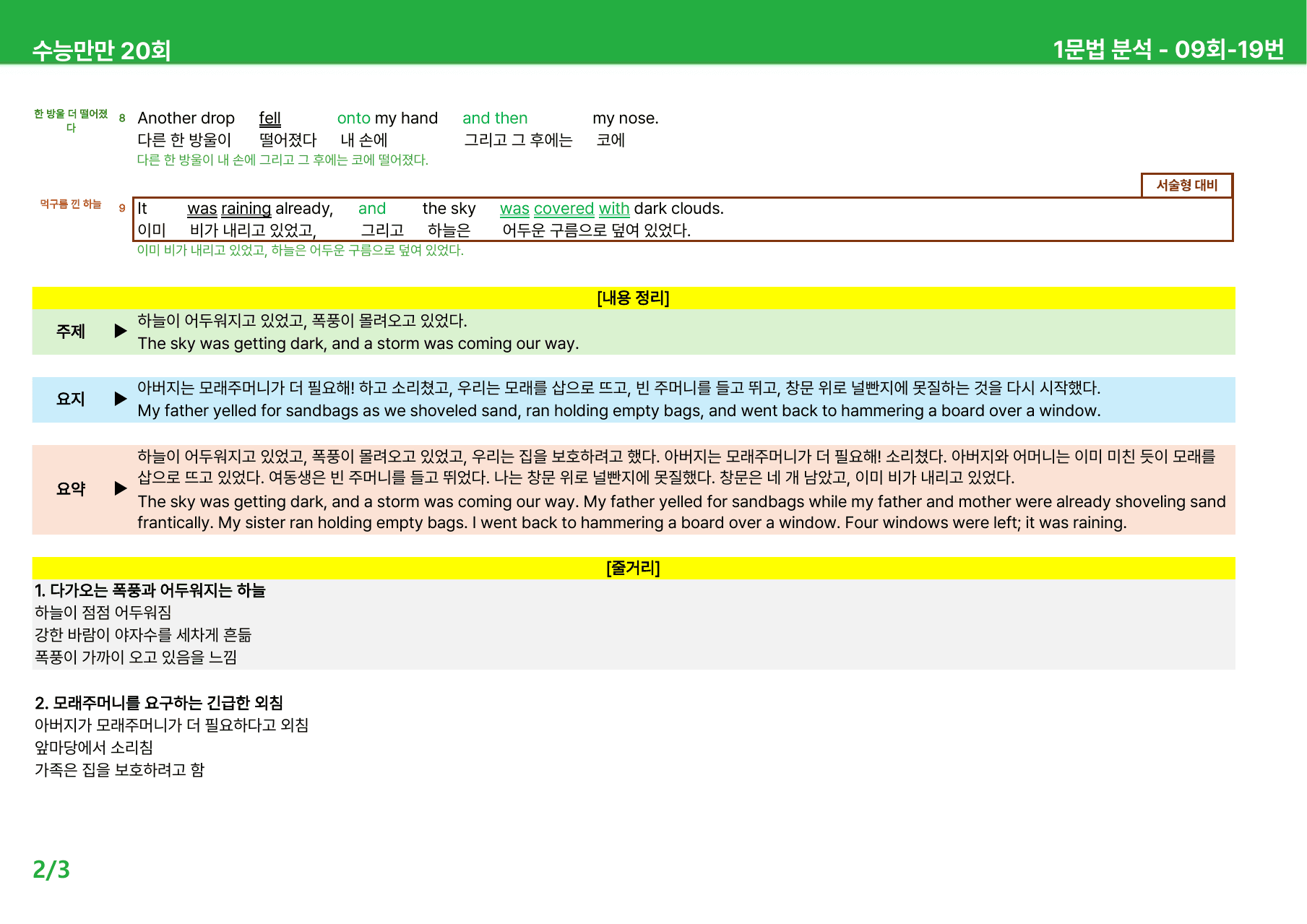 수능만만 20회 - 9회 본문분석_preview_undefined