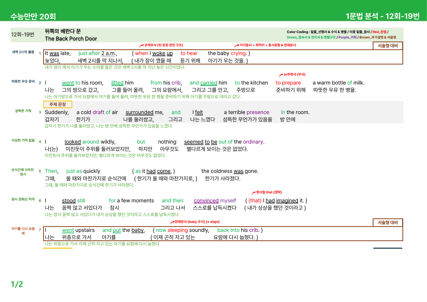 수능만만 20회 - 12회 본문분석_preview_undefined