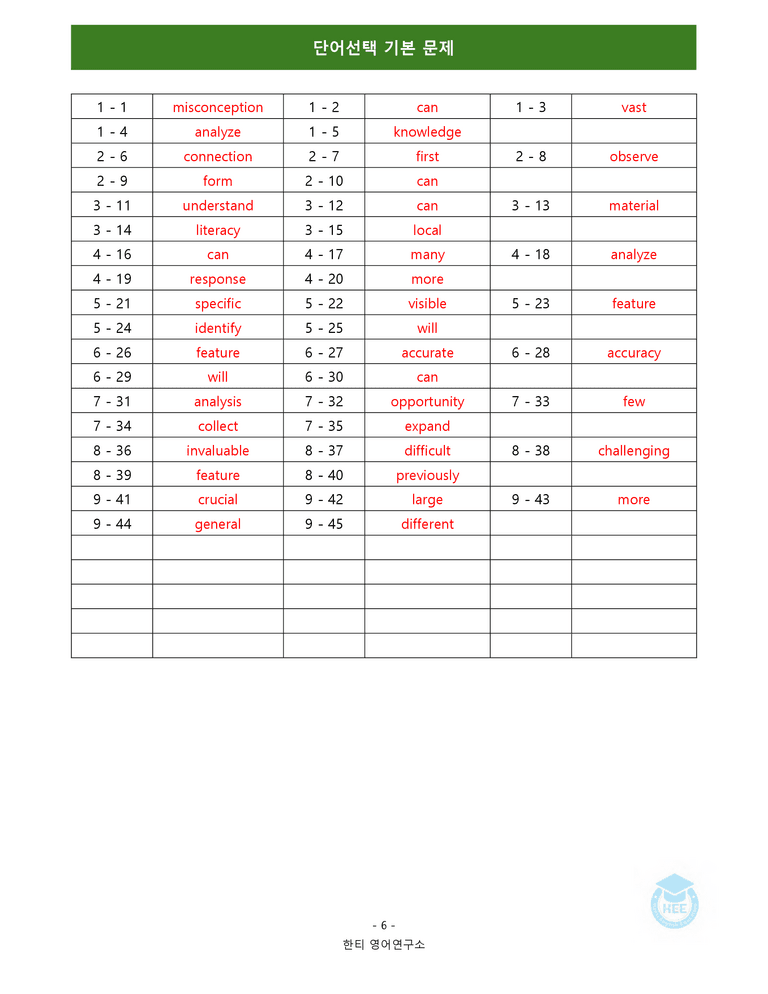 영어1(22개정) 동아(박) 6과 18단계 워크북 by 한티영어연구소_preview_60